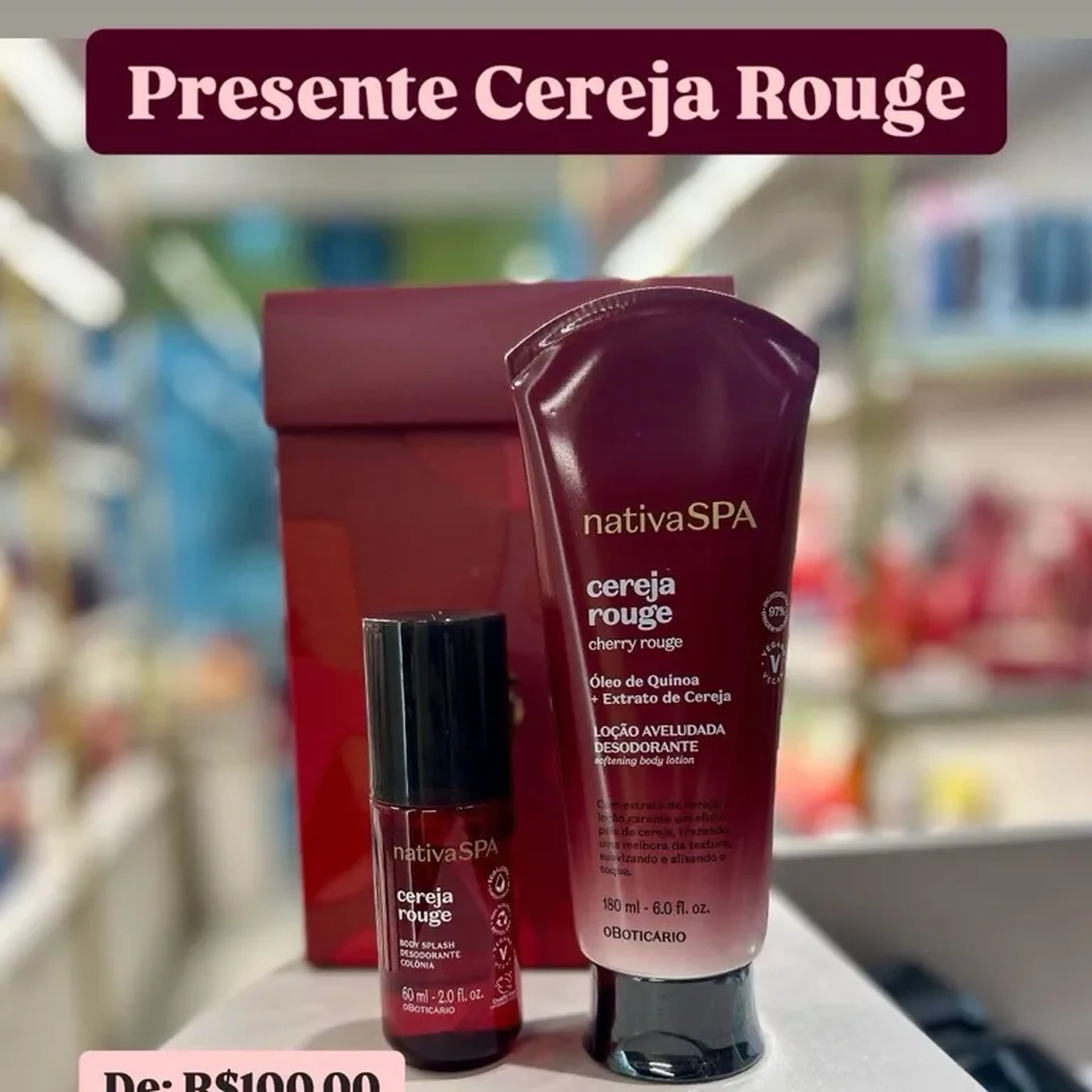 Presente Cereja Rouge imagem