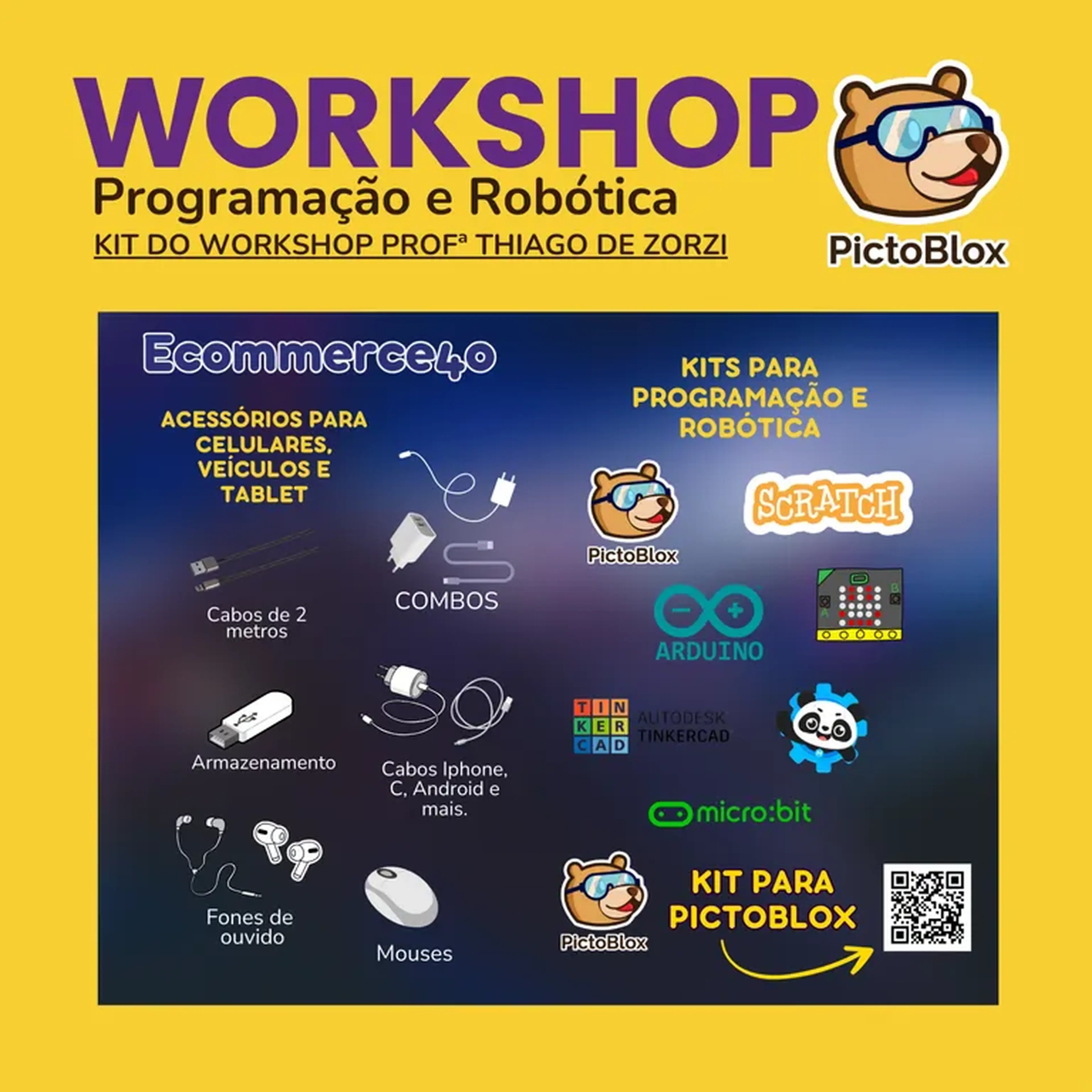 WORKSHOP Kit 2 – Parcial SEM ARDUINO imagem