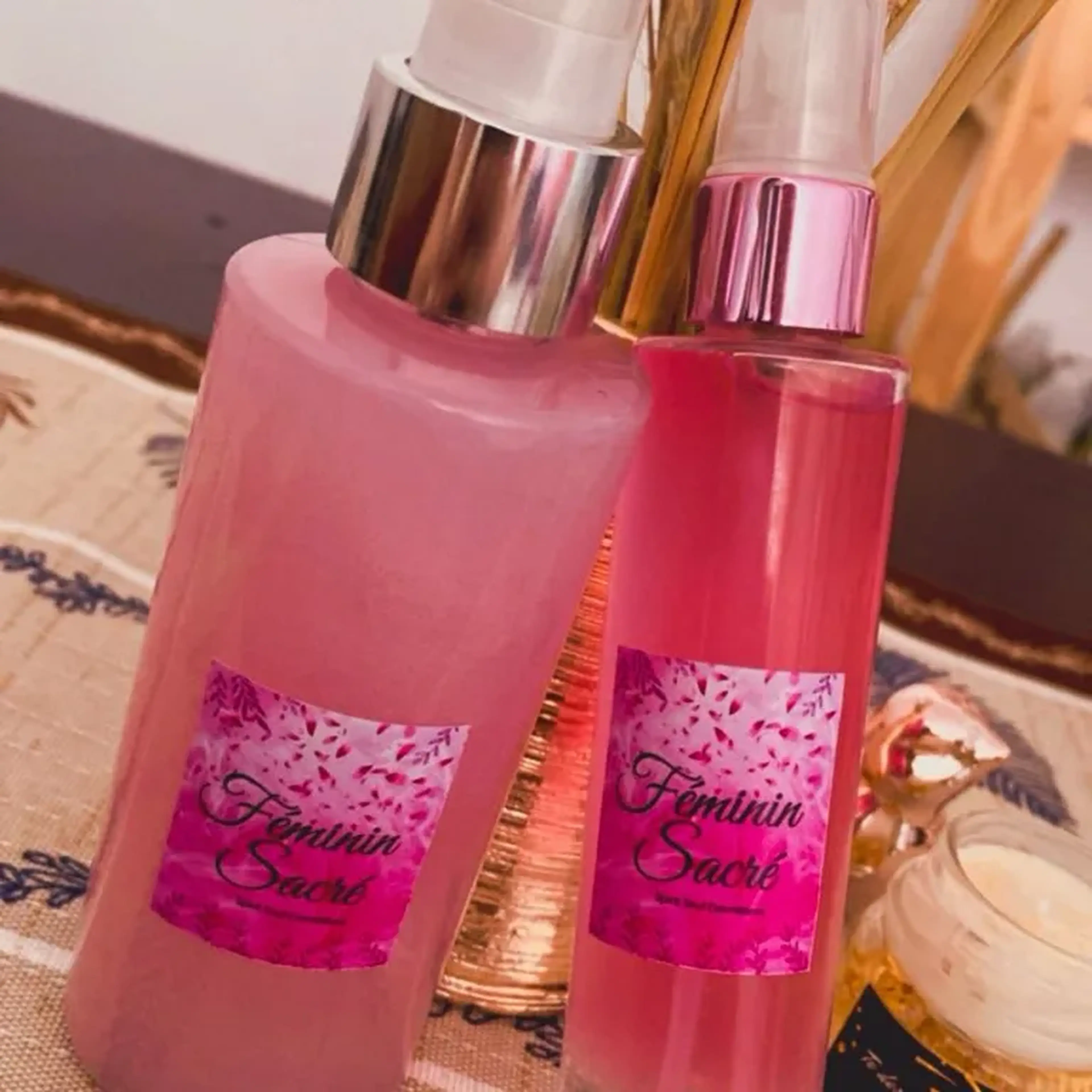 kit body Splash e perfume capilar- Feminin Sacré imagem