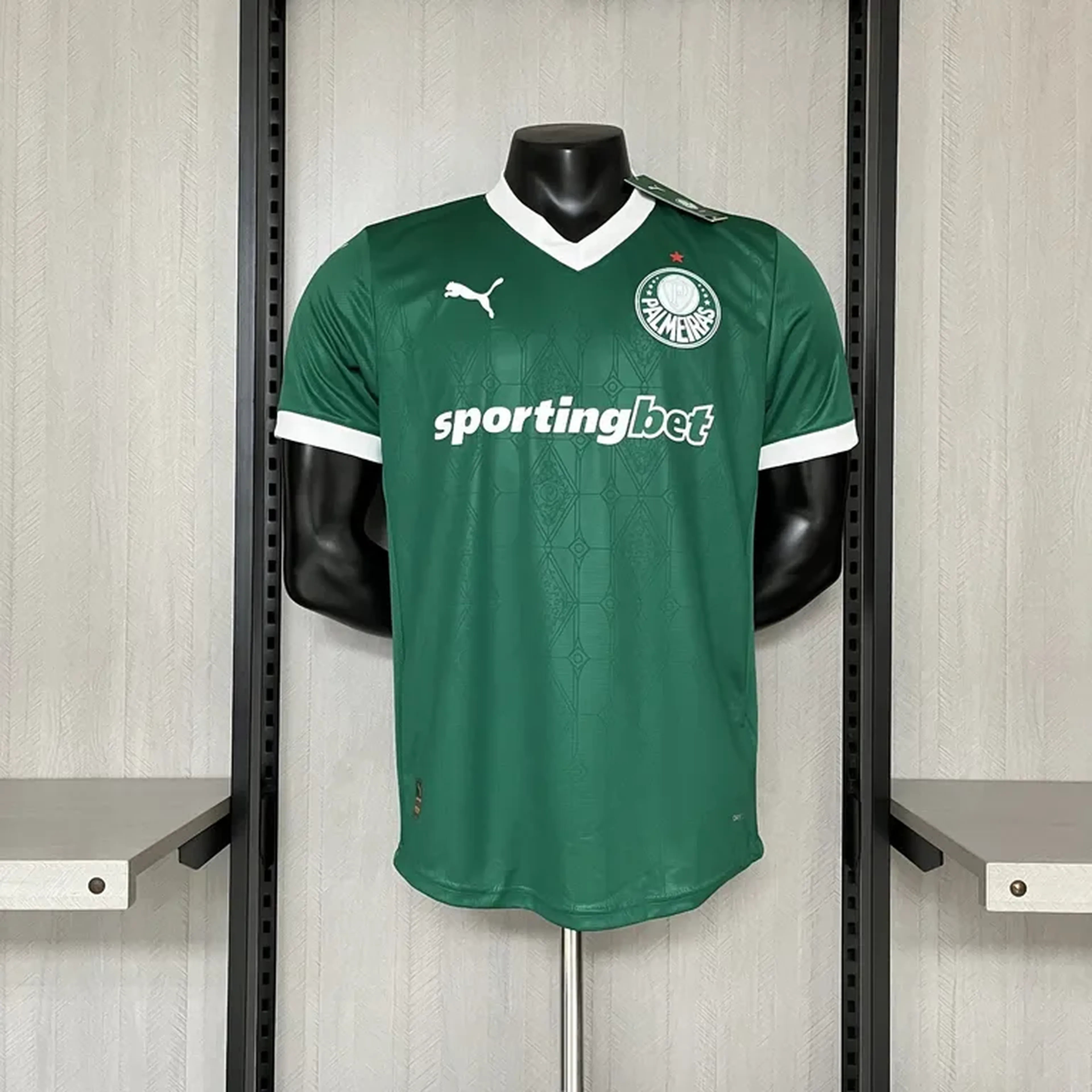 CAMISA PALMEIRAS I - VERSÃO JOGADOR 2025 imagem