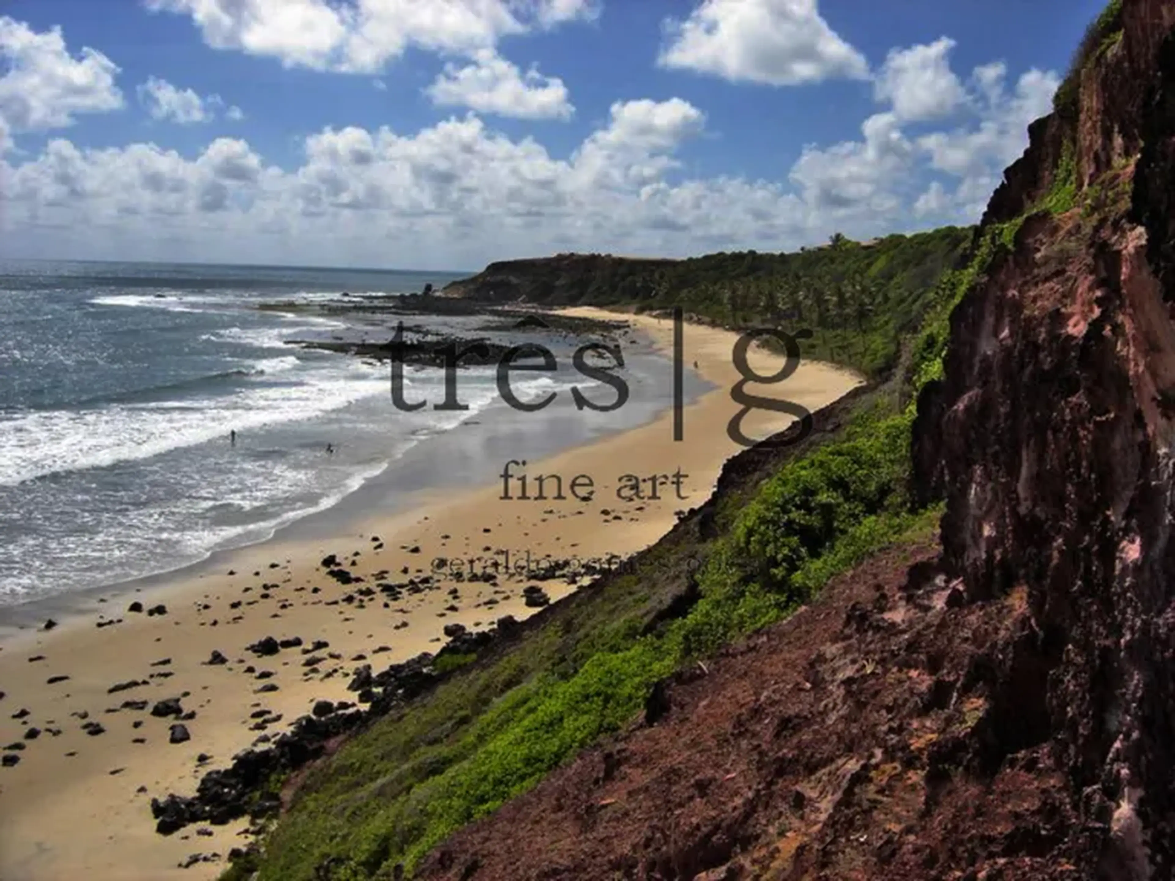Quadro - Praia da Pipa imagem