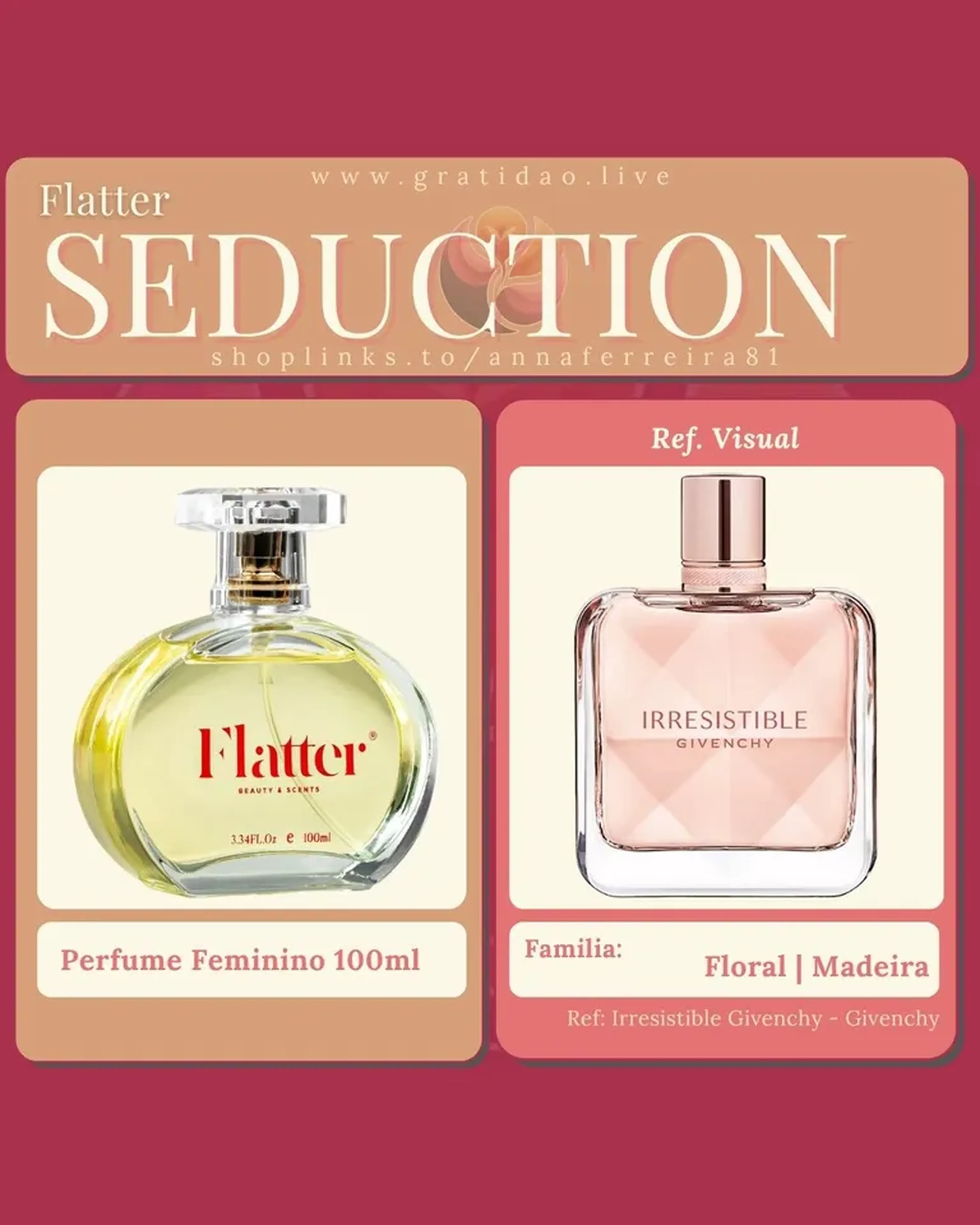 Seduction - Perfume Feminino imagem