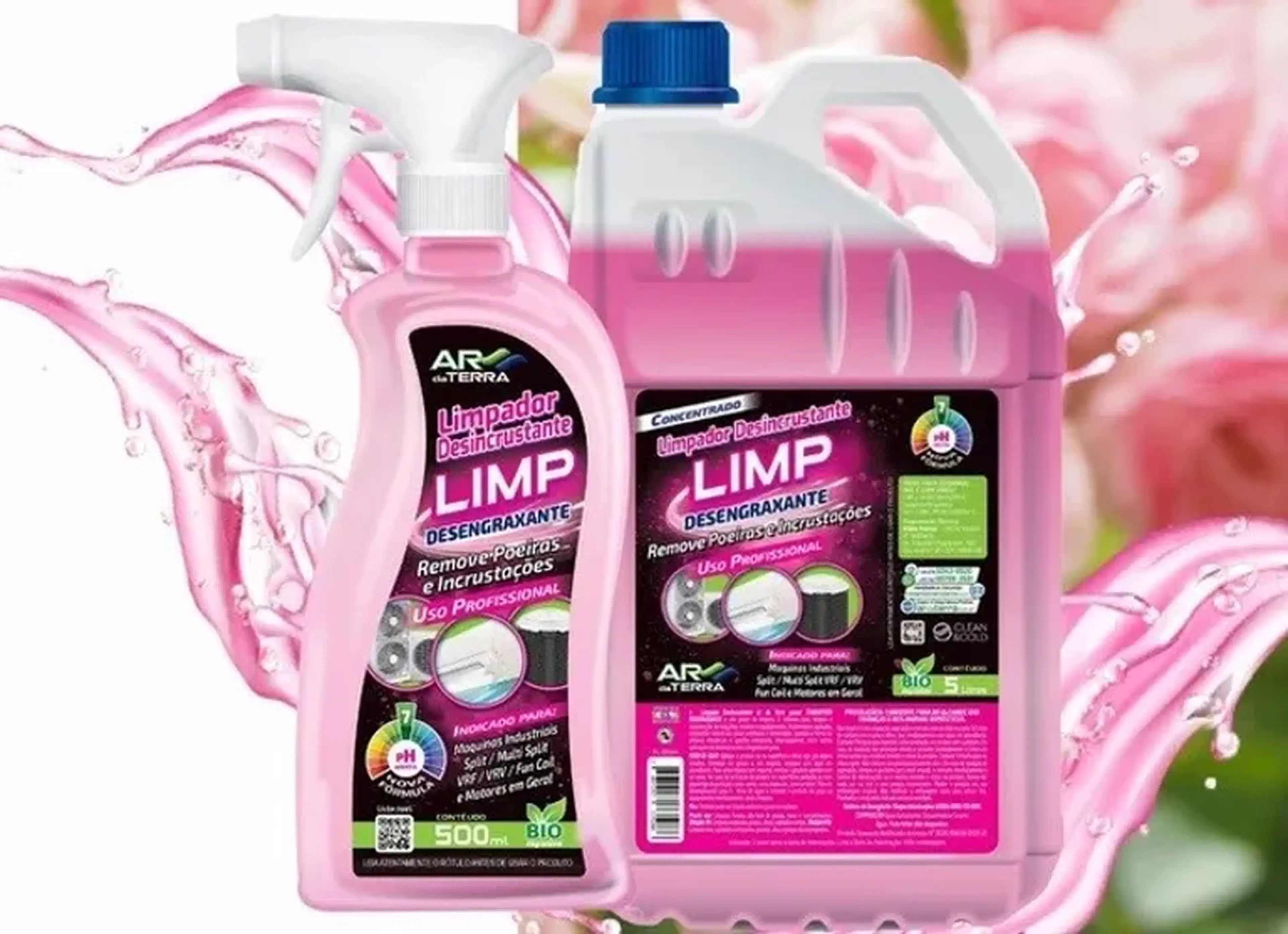Limpador Desincrustante Ar da Terra galão 5 litros imagem