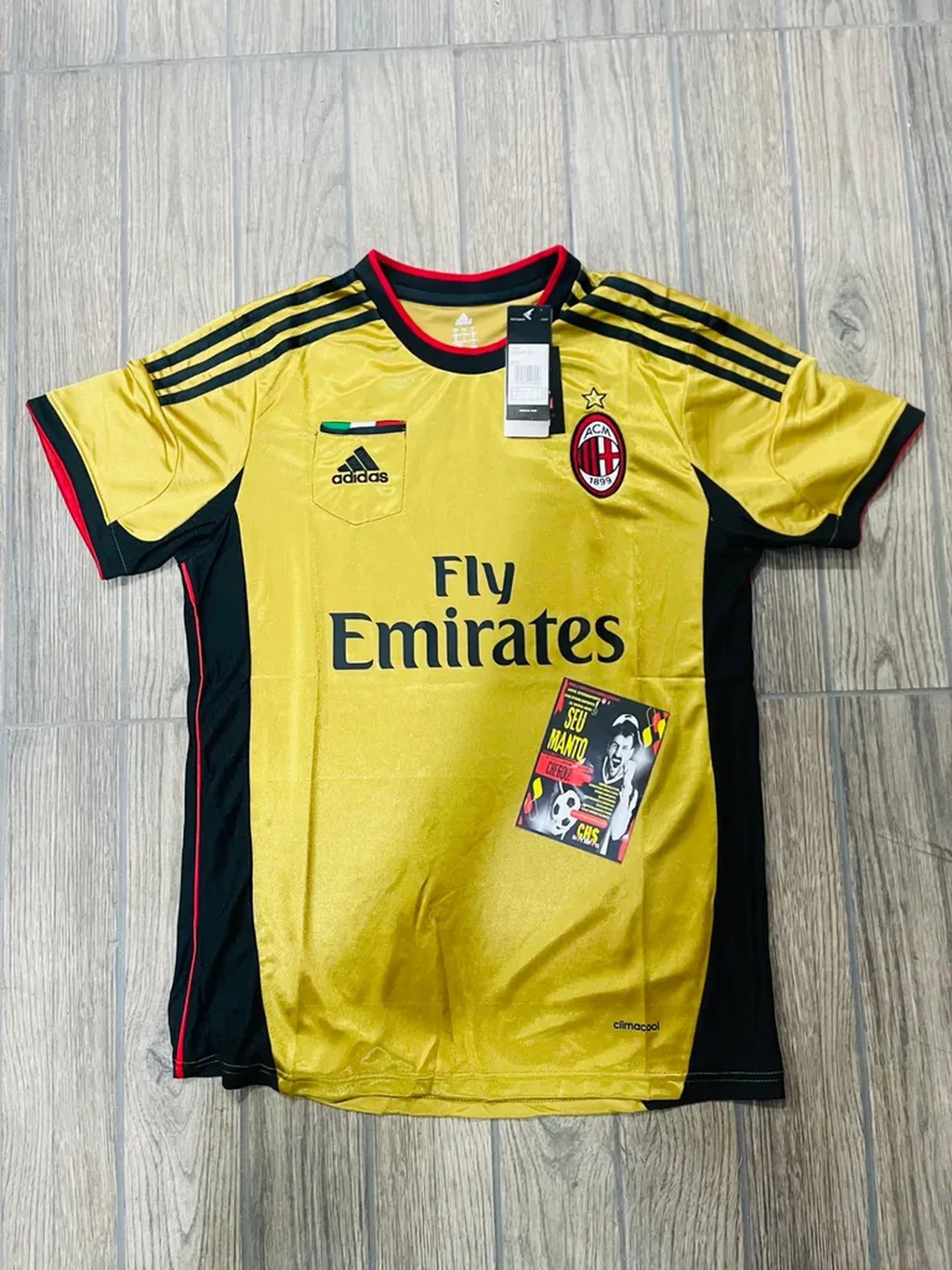 Camisa Ac Milan Retrô 13.14 imagem