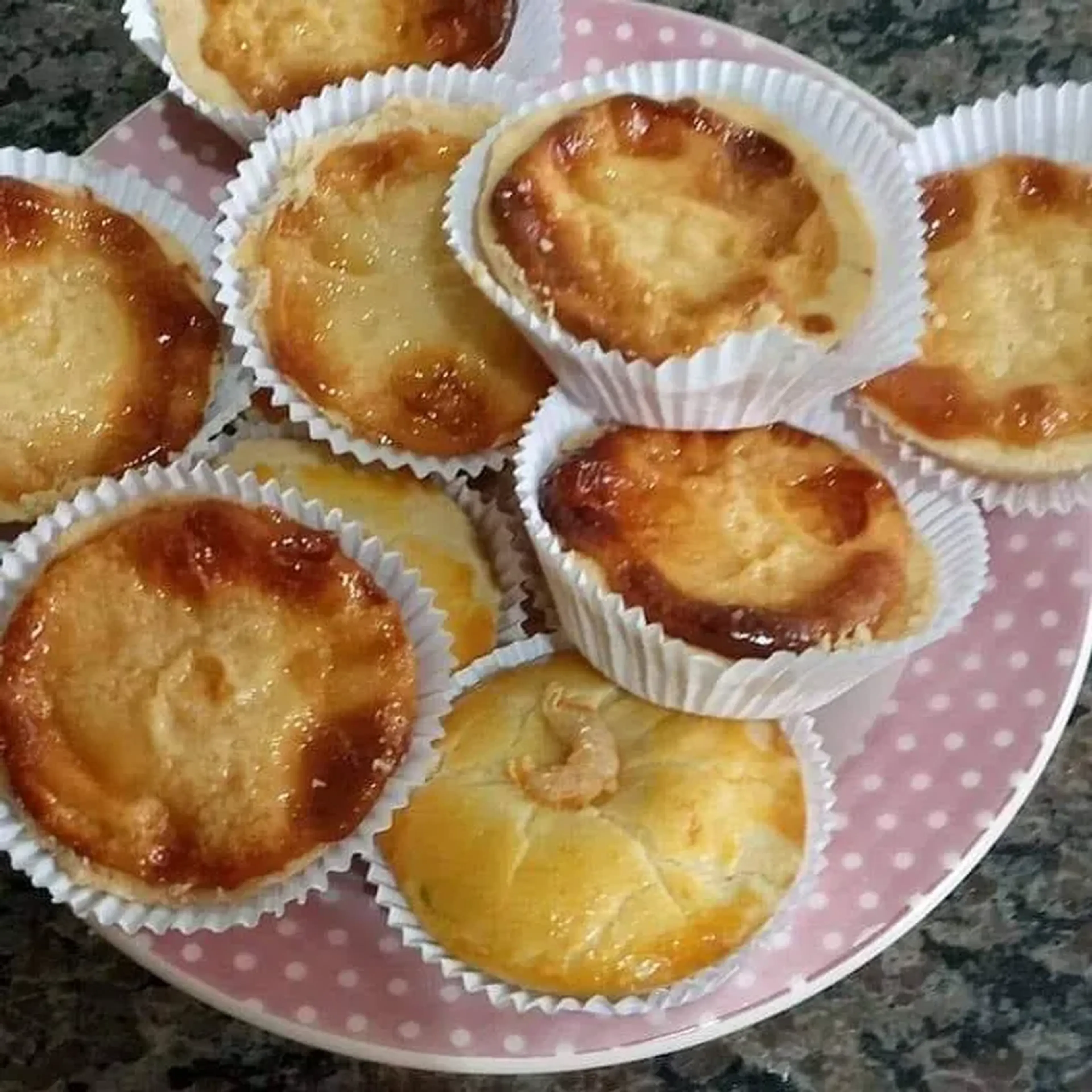 Empada de leite imagem