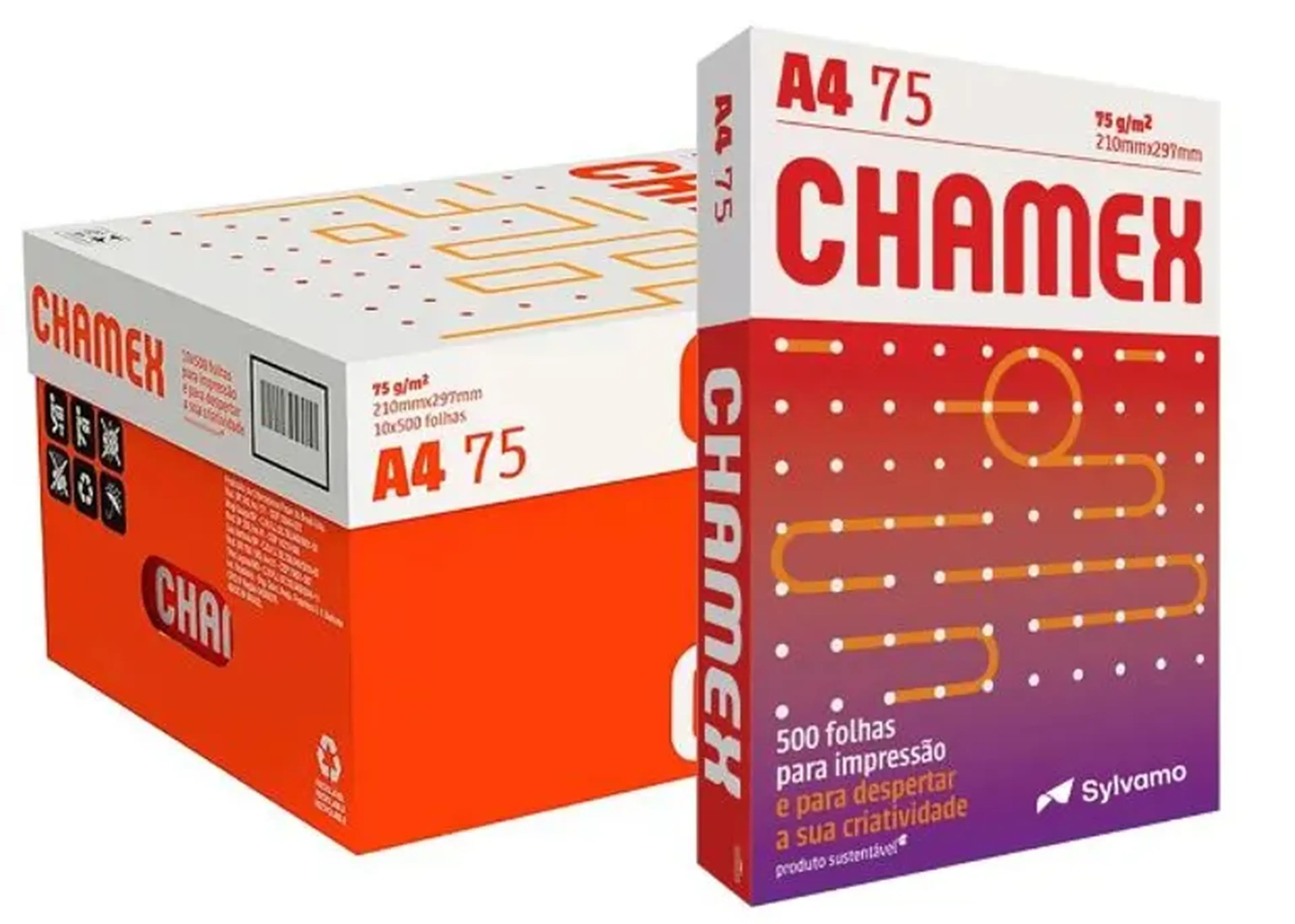 CAIXA DE CHAMEX A4 75g imagem
