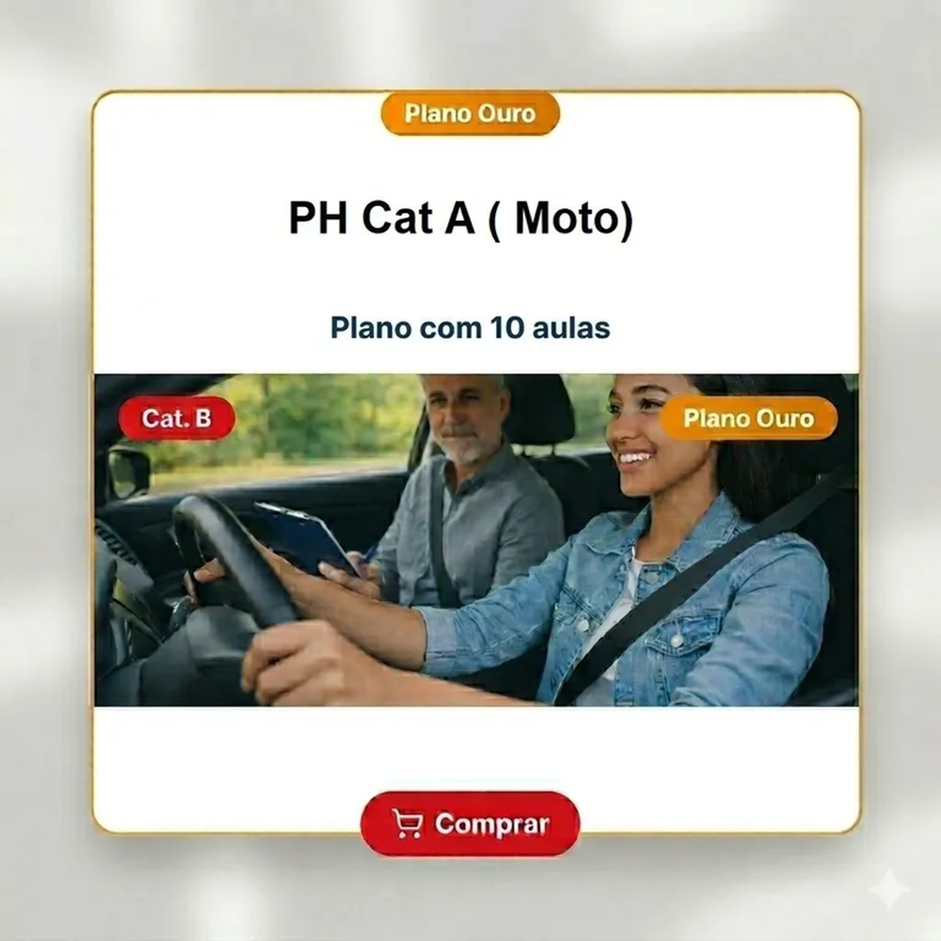 PH CAT – A (MOTO) PLANO OURO – 10 AULAS! imagem