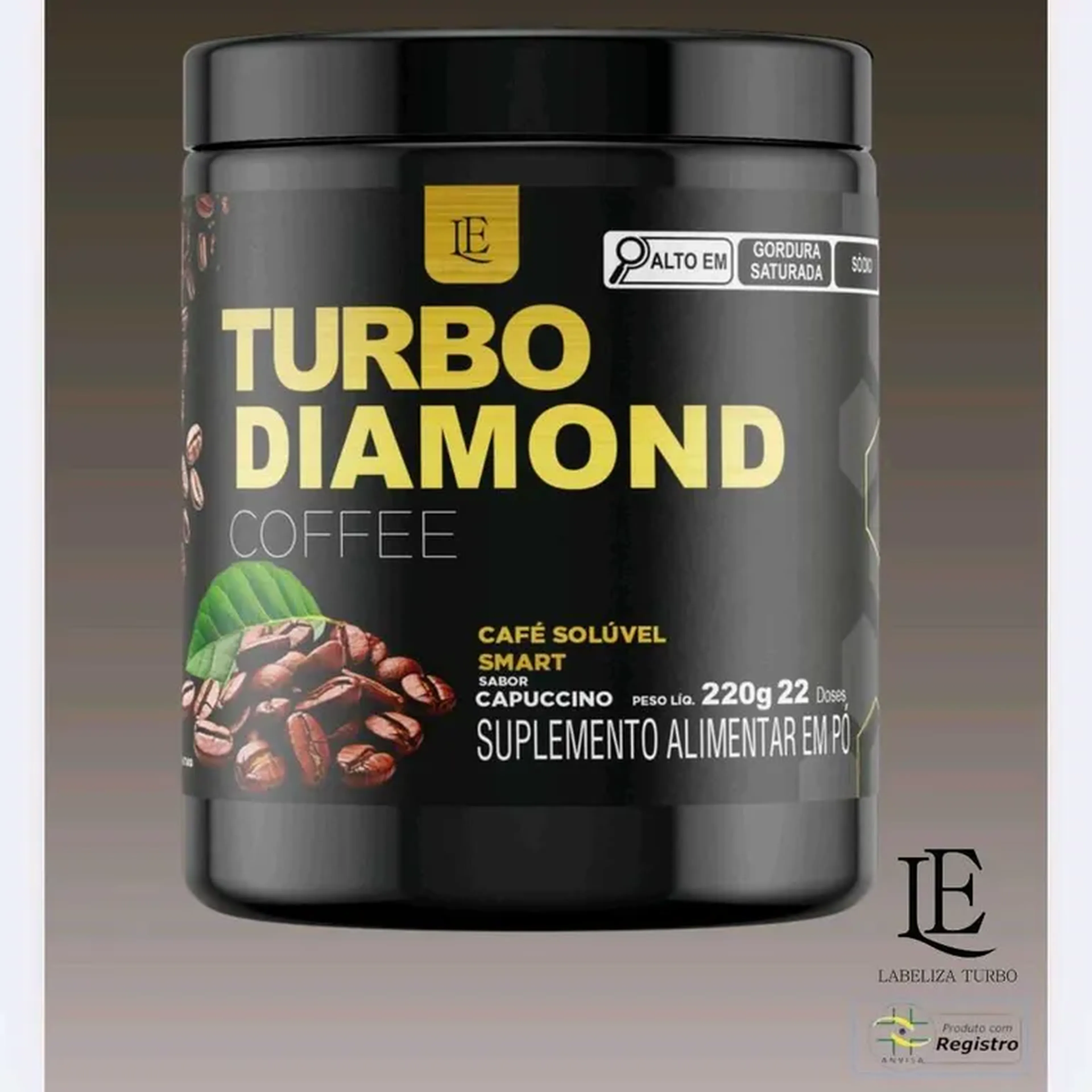 TURBO DIAMOND COFFEE - TERMOGÊNICO L imagem