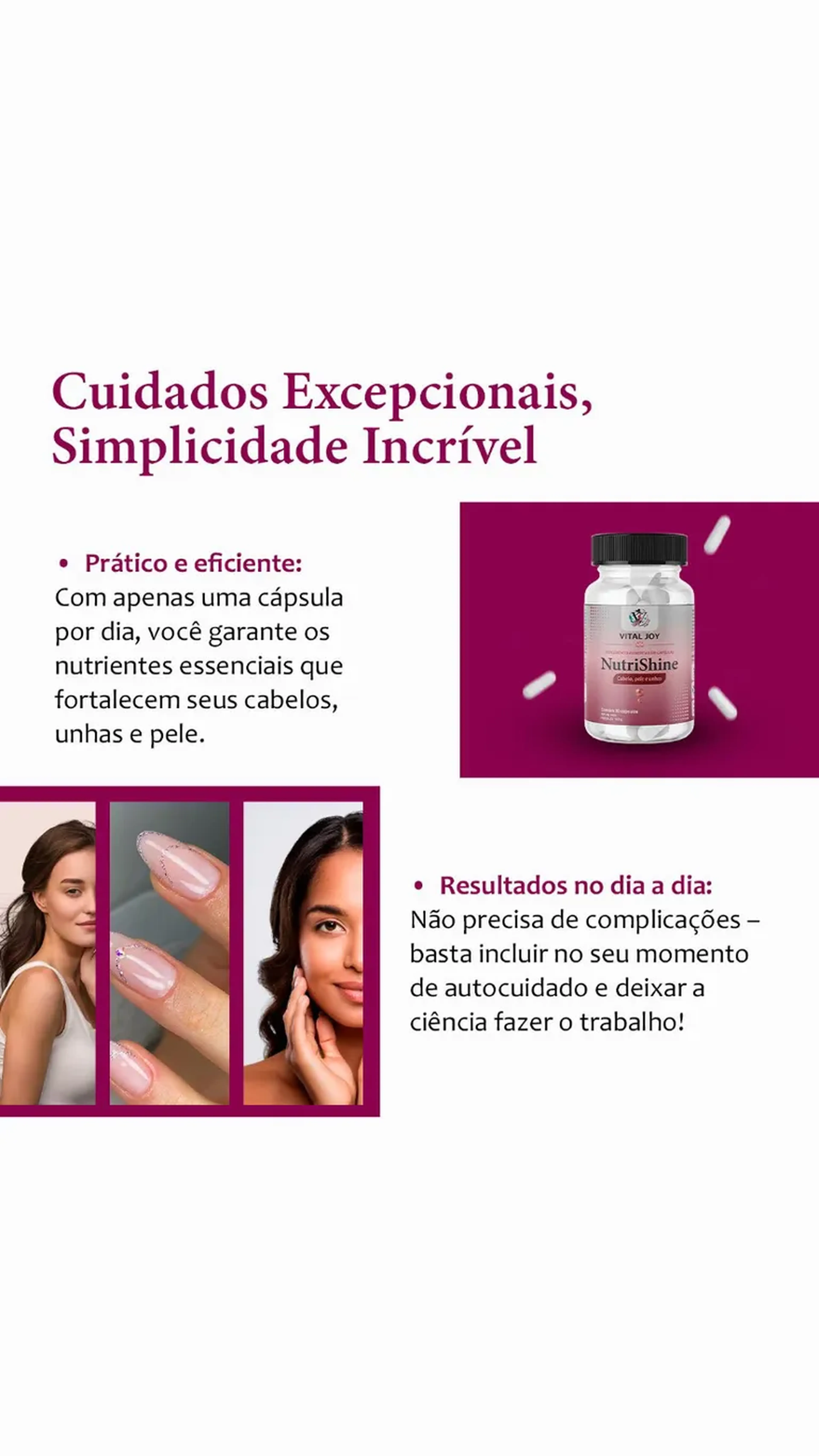 Kit Sono E Nutrição 15OFF imagem