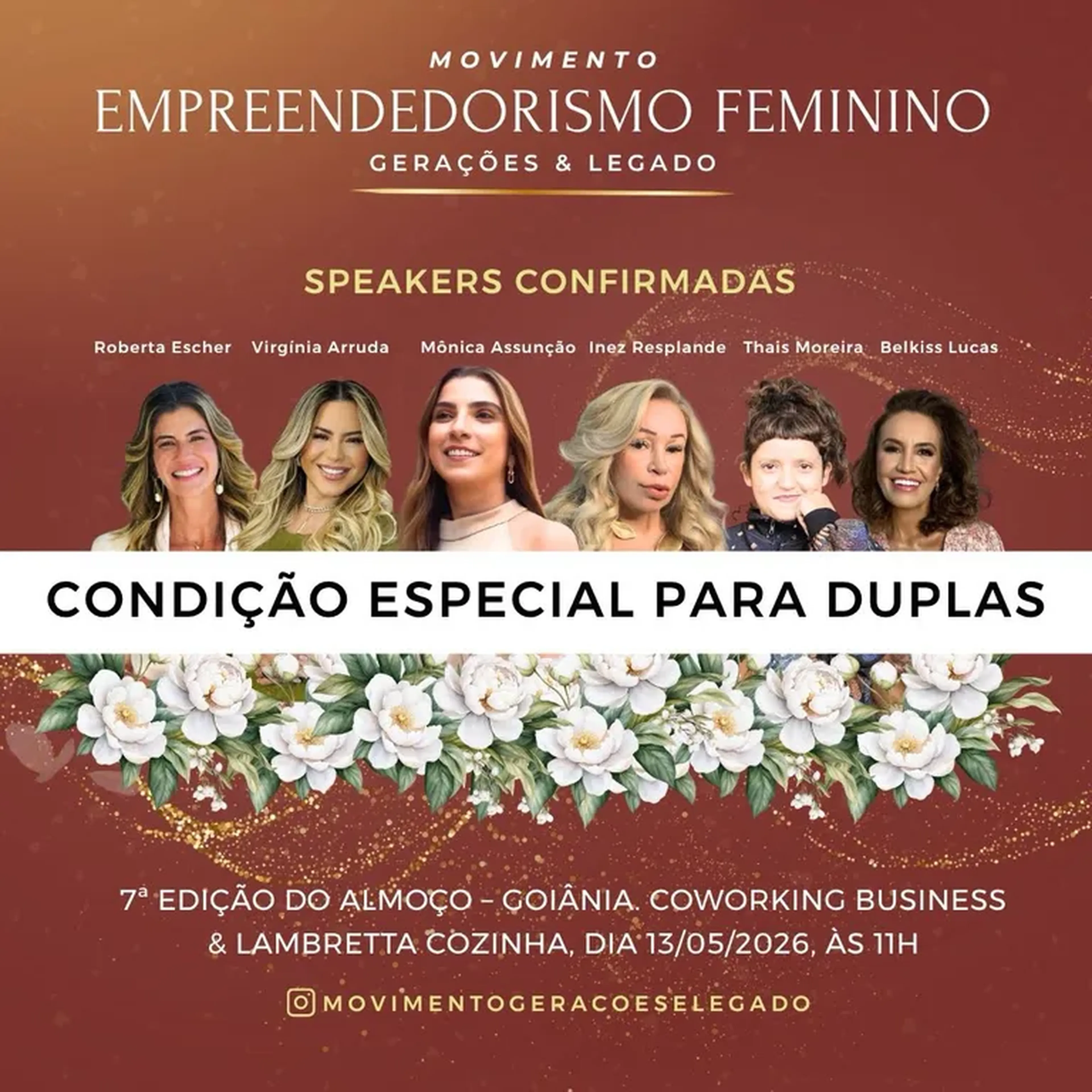 DUPLAS - 7ª Edição Empreendedorismo Feminino Gerações e Legado imagem