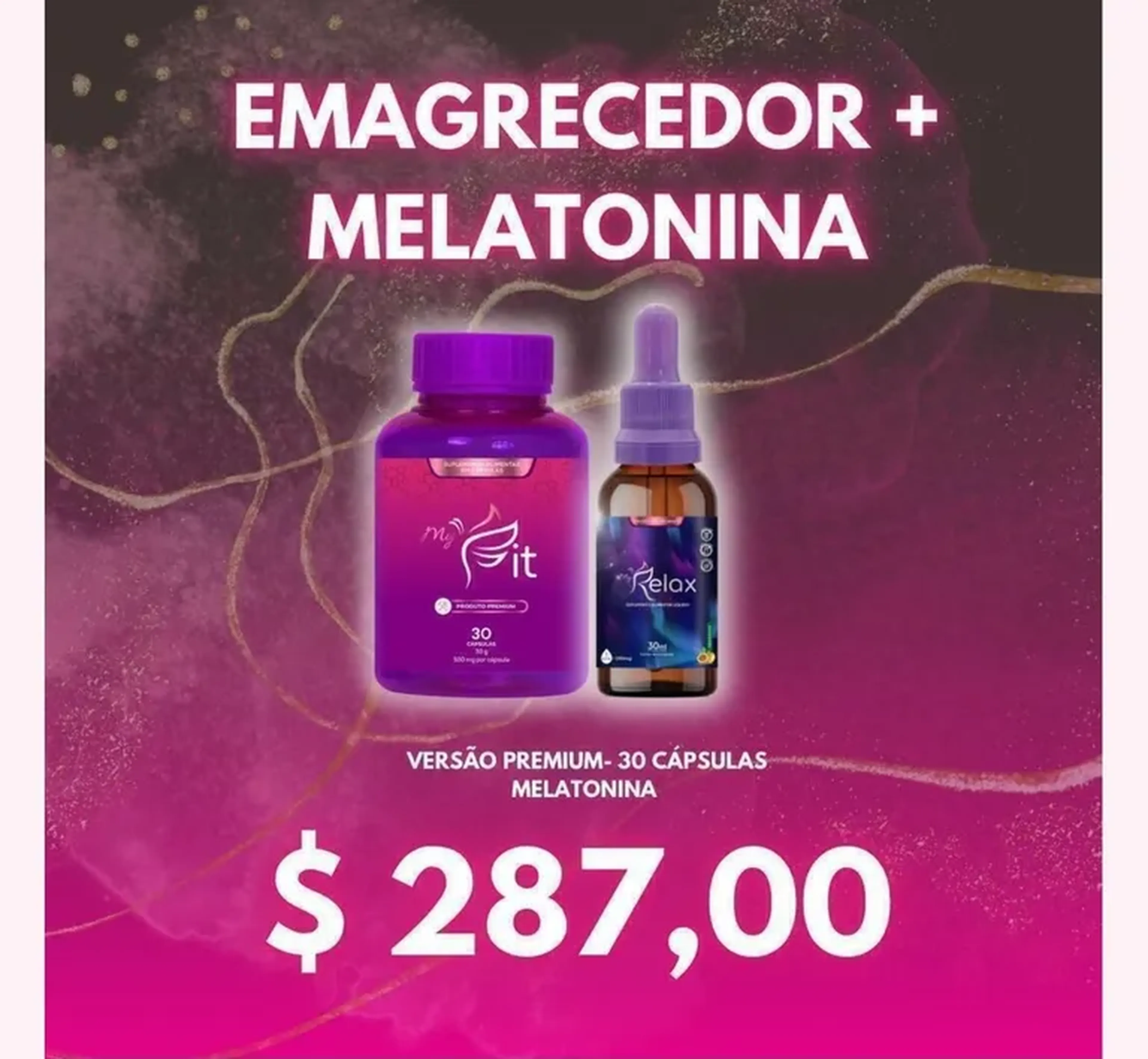 MY FIIT E MELATONINA COMBO imagem