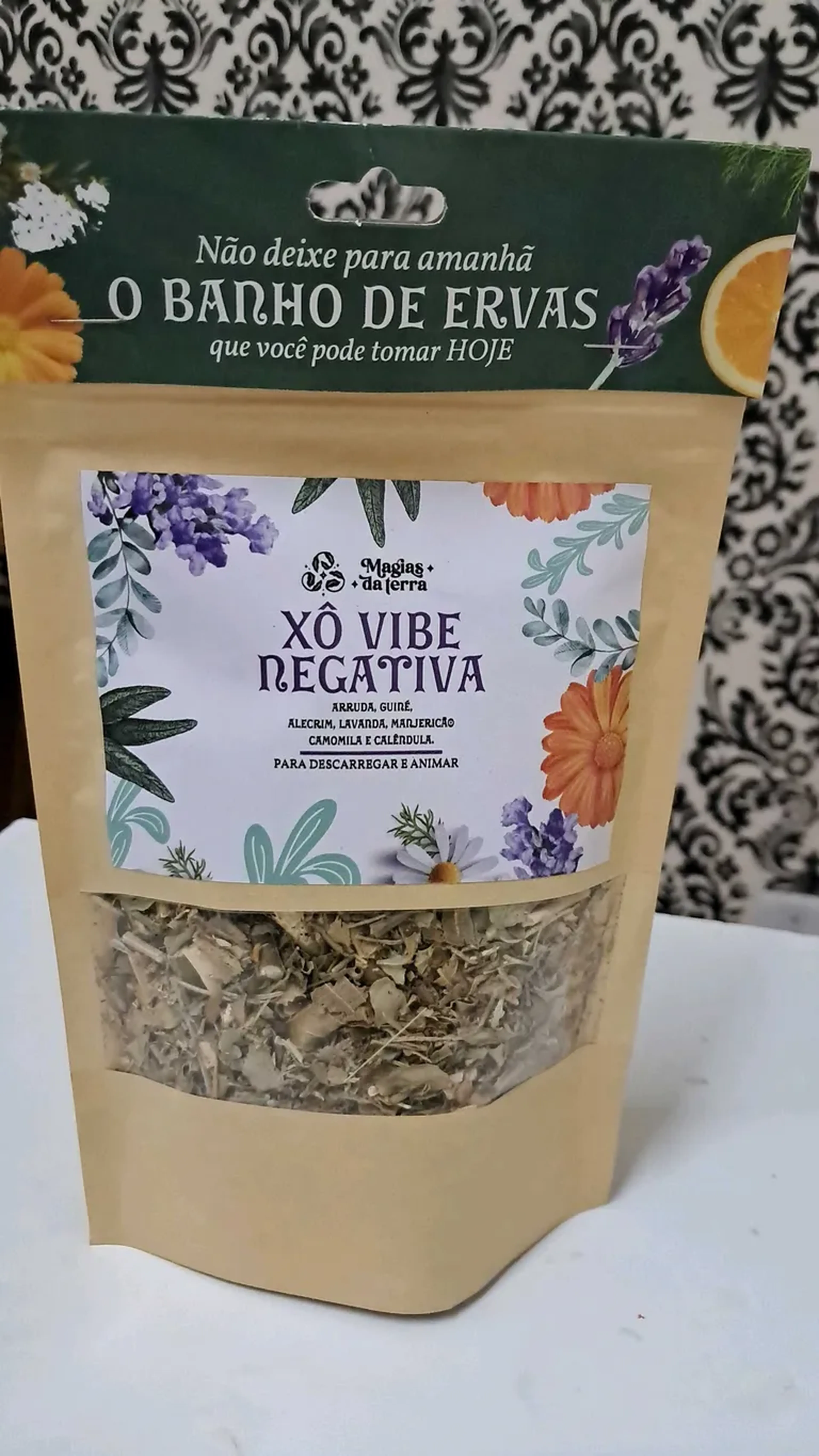 Banho de Ervas Xô Vibe Negativa imagem