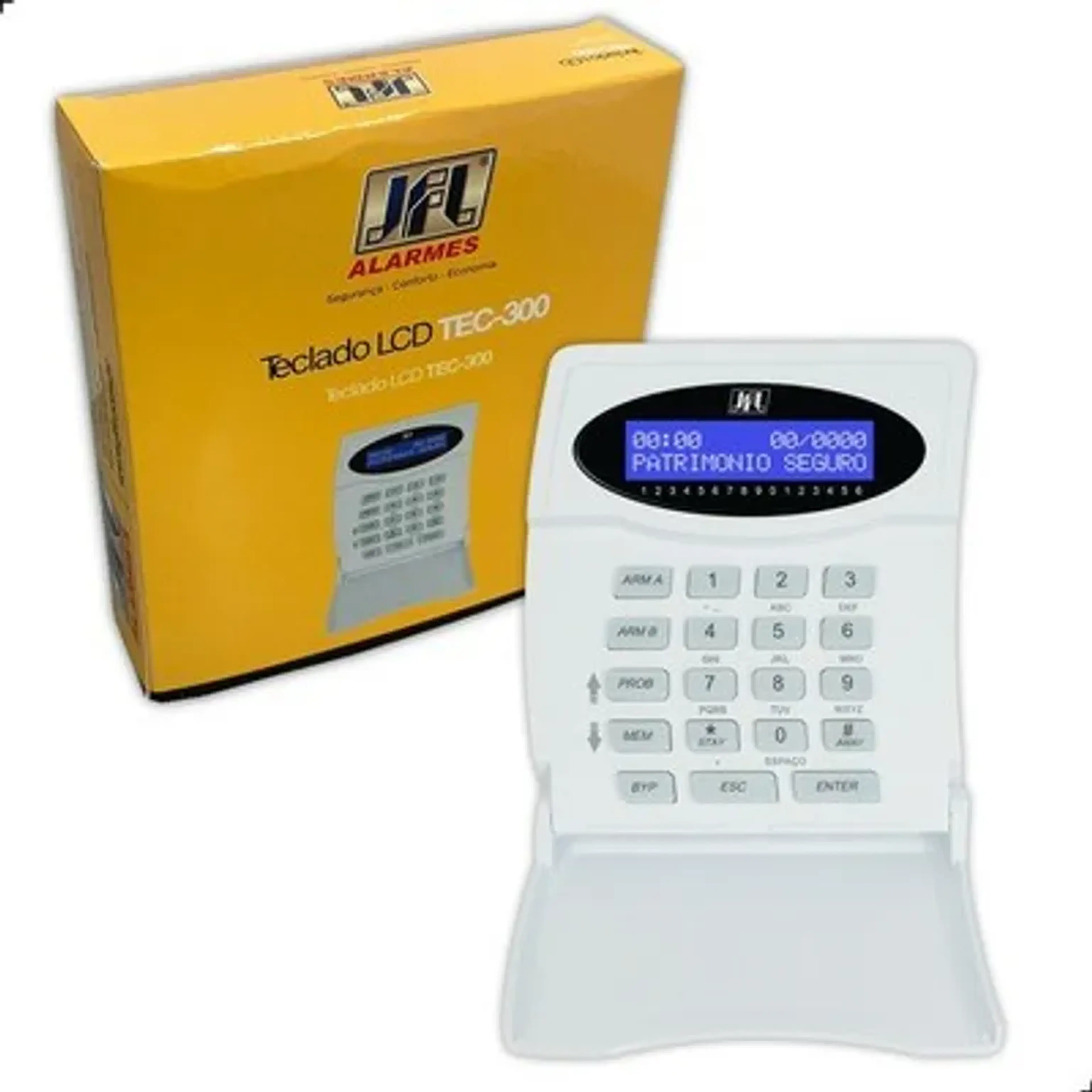 Teclado LCD TEC-300 imagem