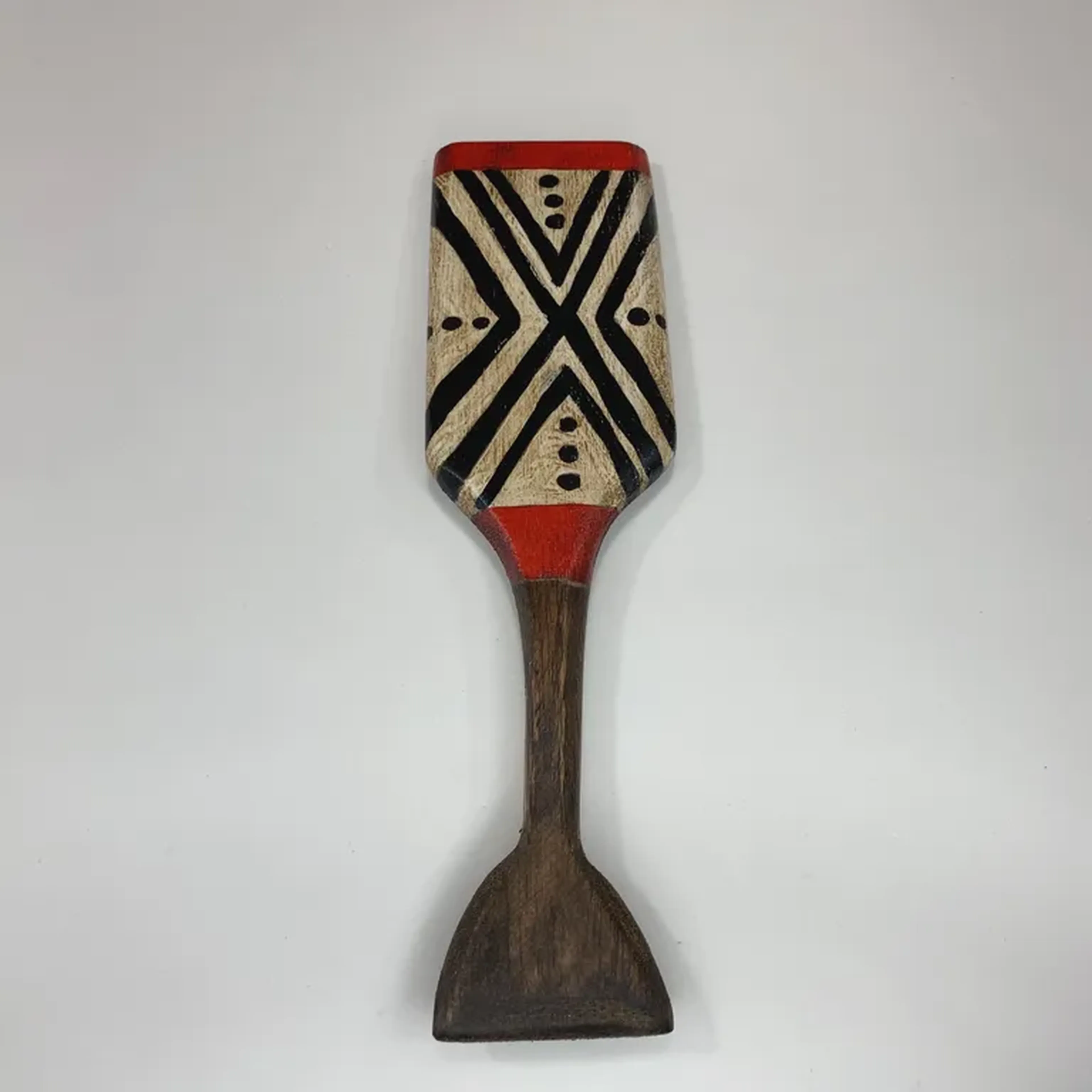 Remo Indígena Cultura Rupestre 45cm imagem