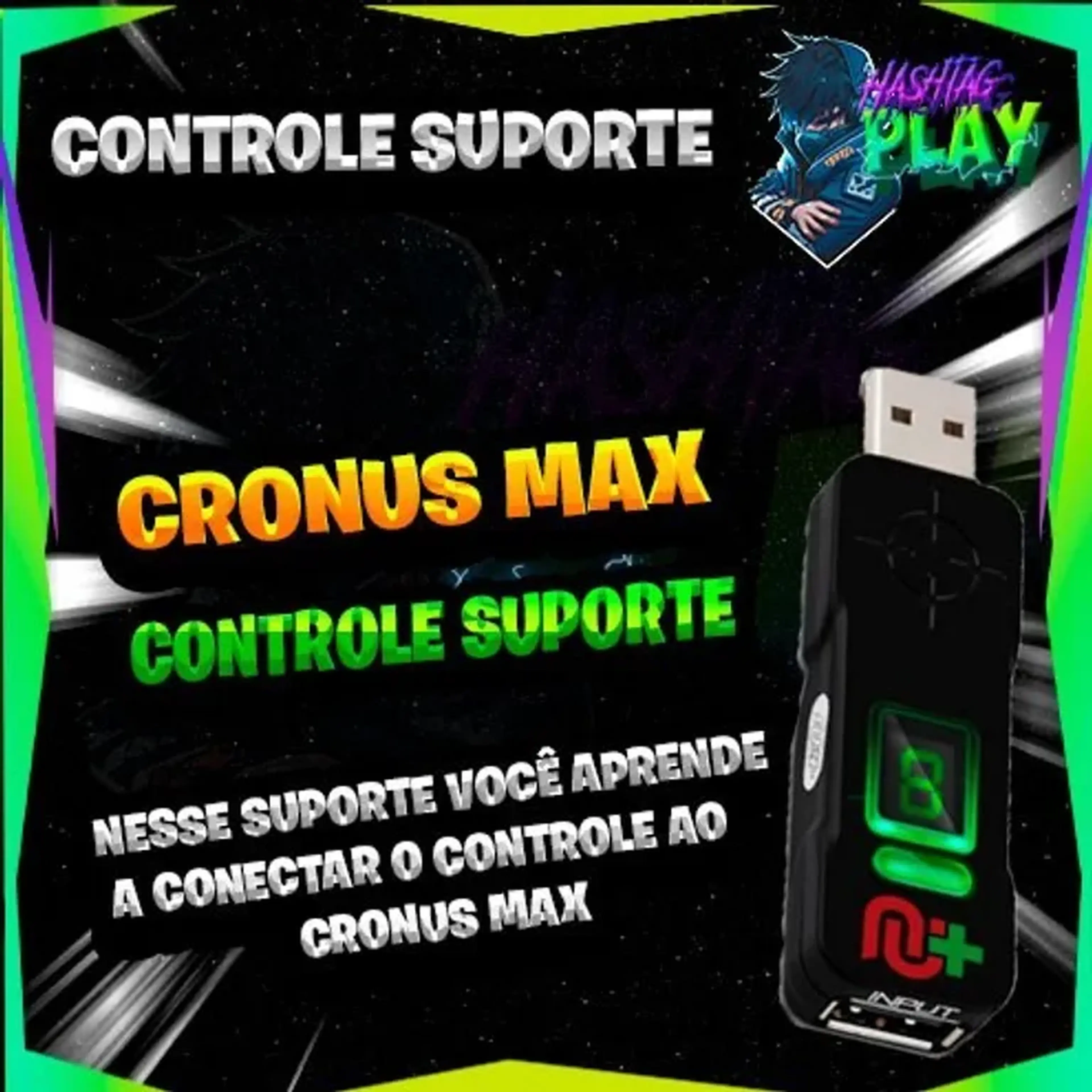 CRONUS MAX CONTROLE SUPORTE imagem