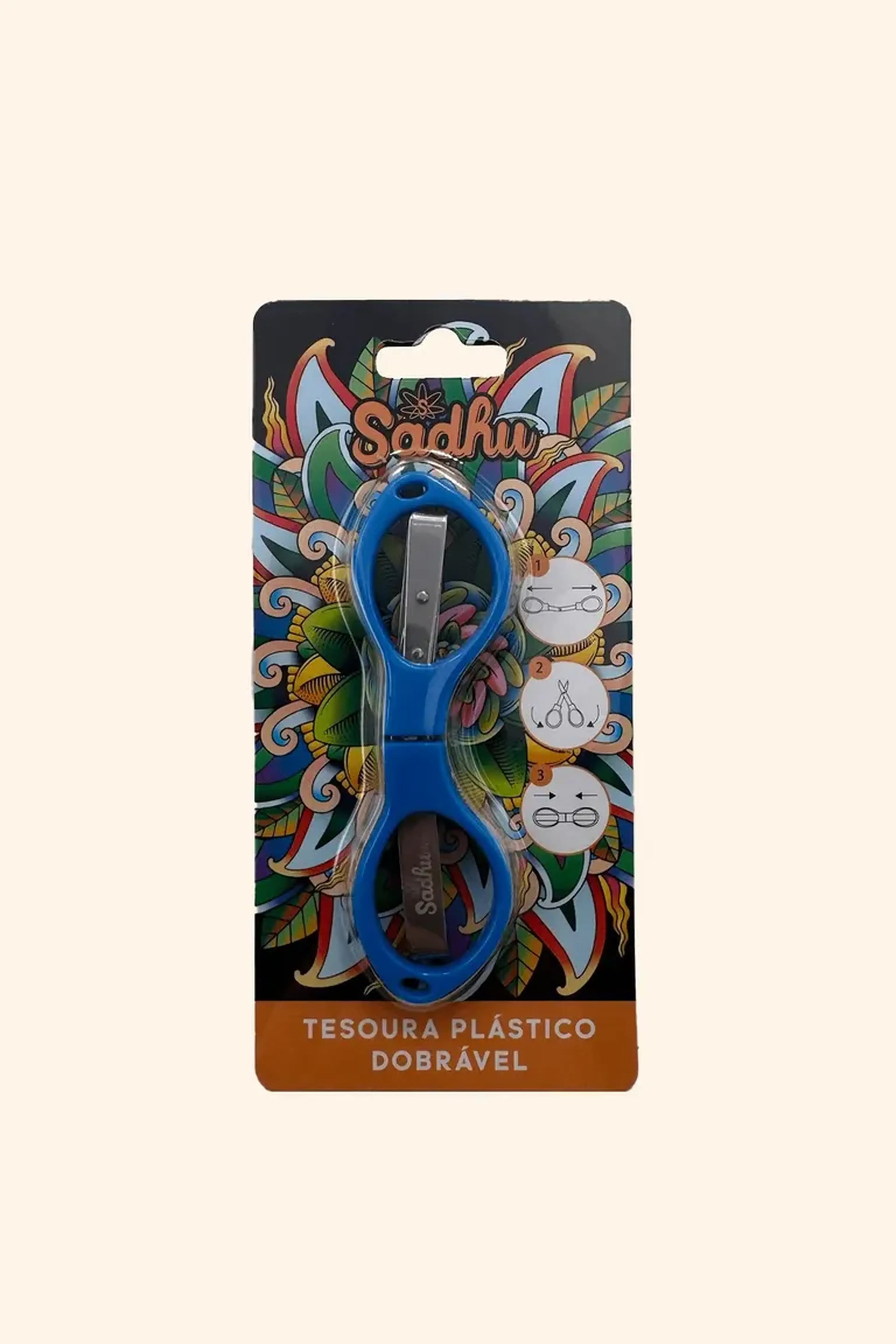Tesoura Dobrável Sadhu Plástico imagem