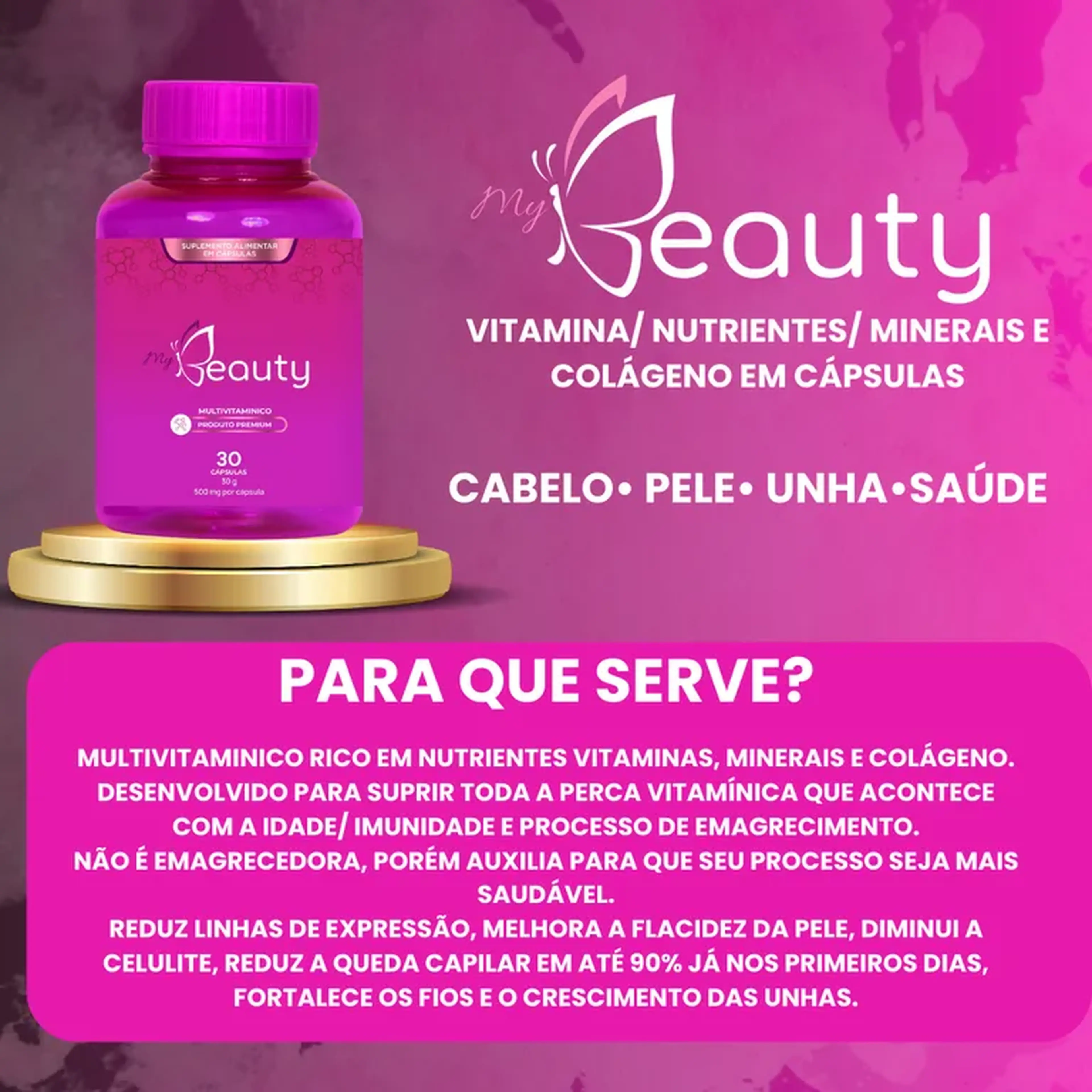 MULTIVITAMÍNICO MY BEAUTY imagem
