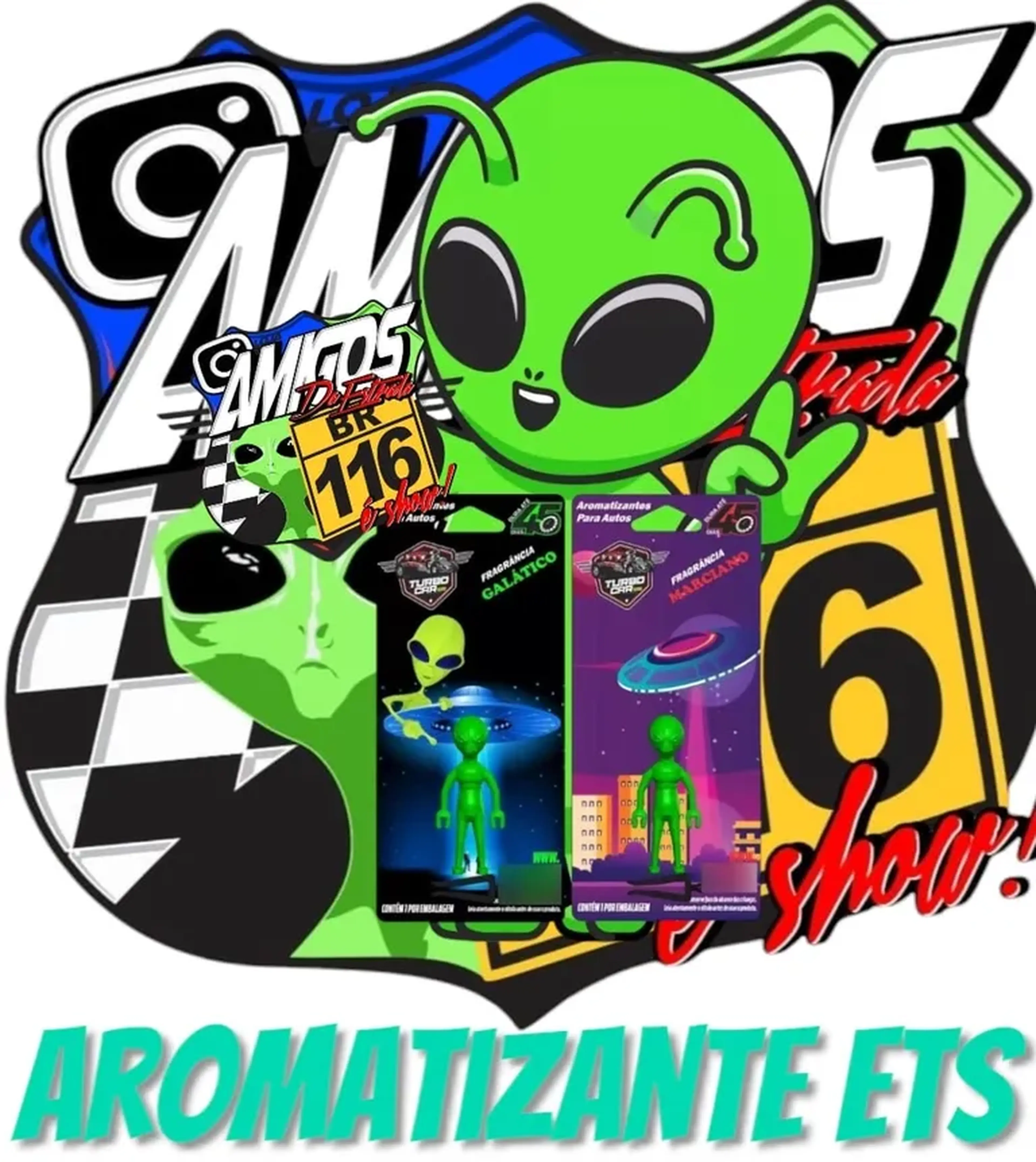 Perfumes ETs veicular imagem