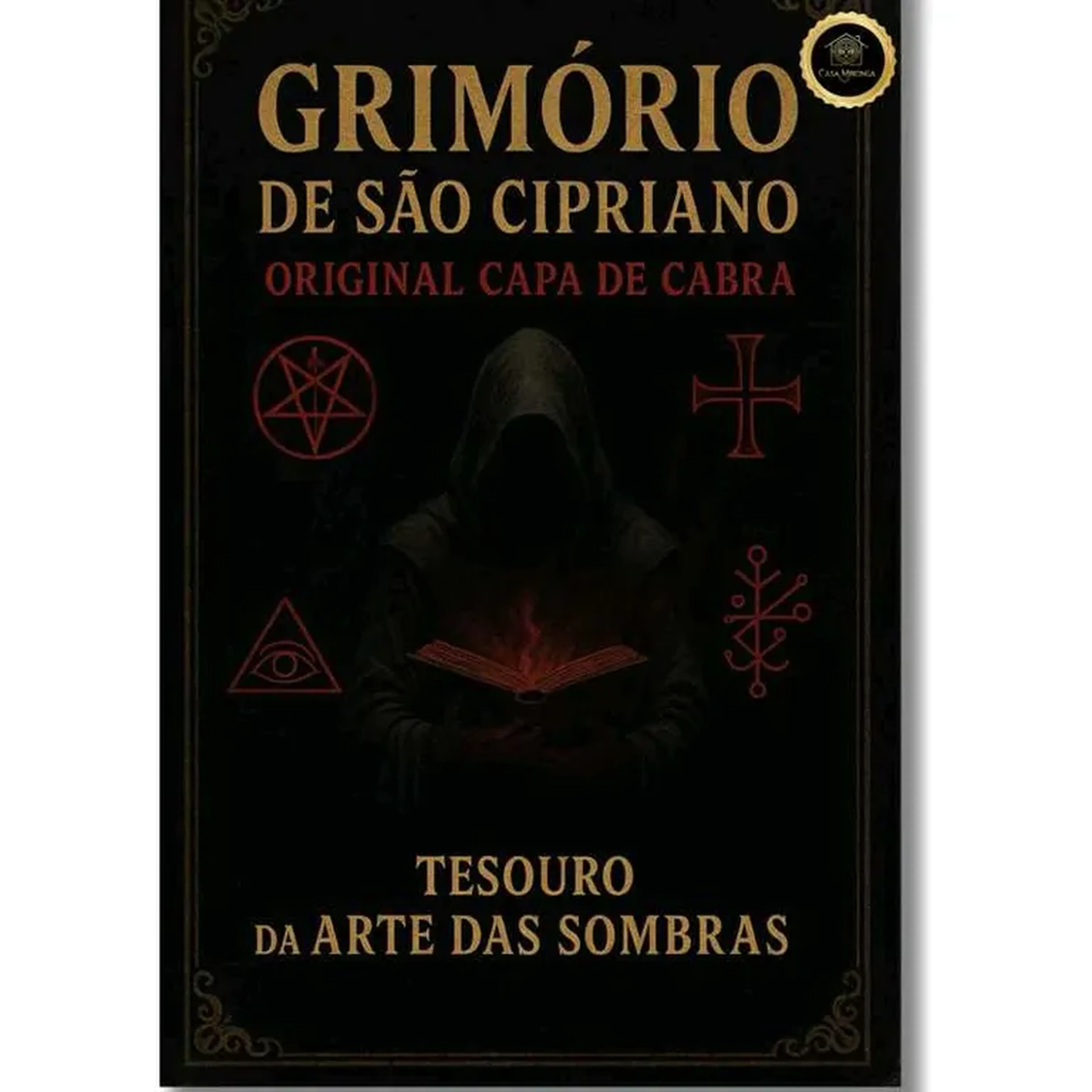 Livro Grimório Sagrado de São Cipriano imagem