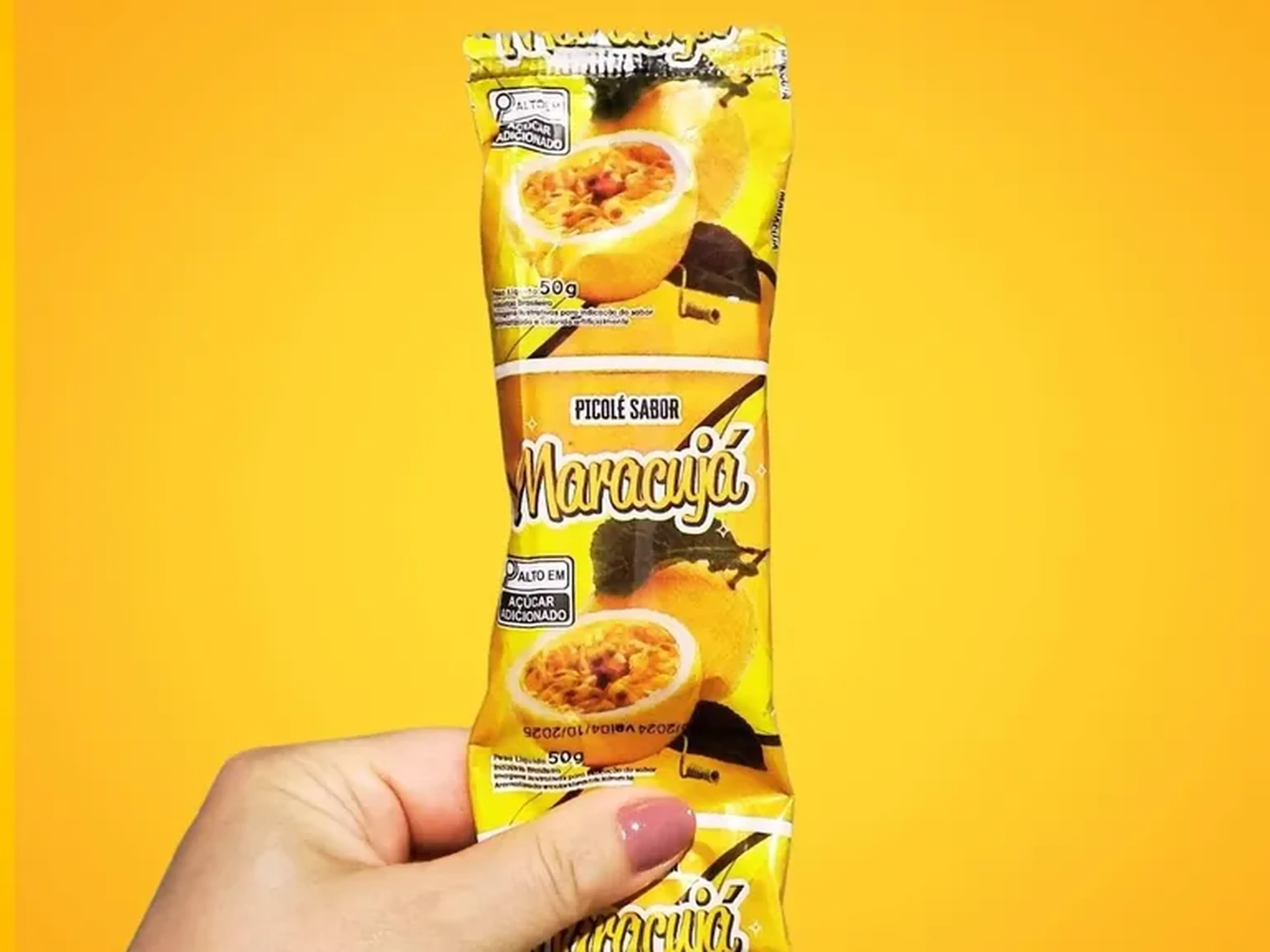 Picolé de Maracujá Mezcladón imagem