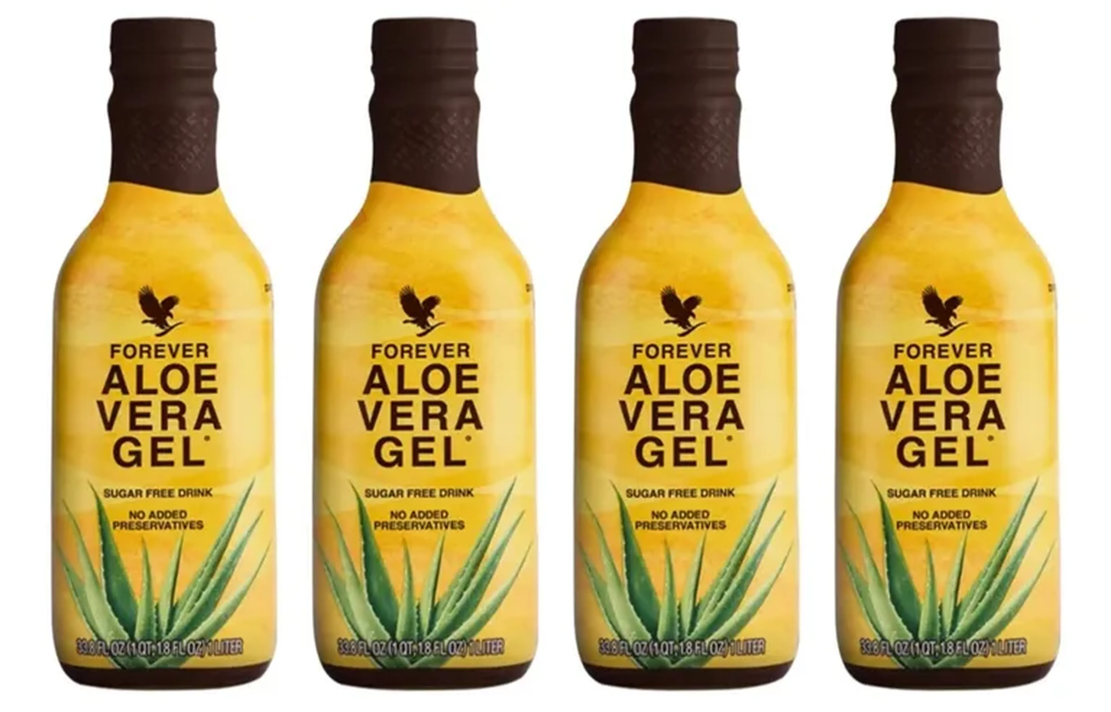 Kit 4 Aloe Vera gel forever imagem