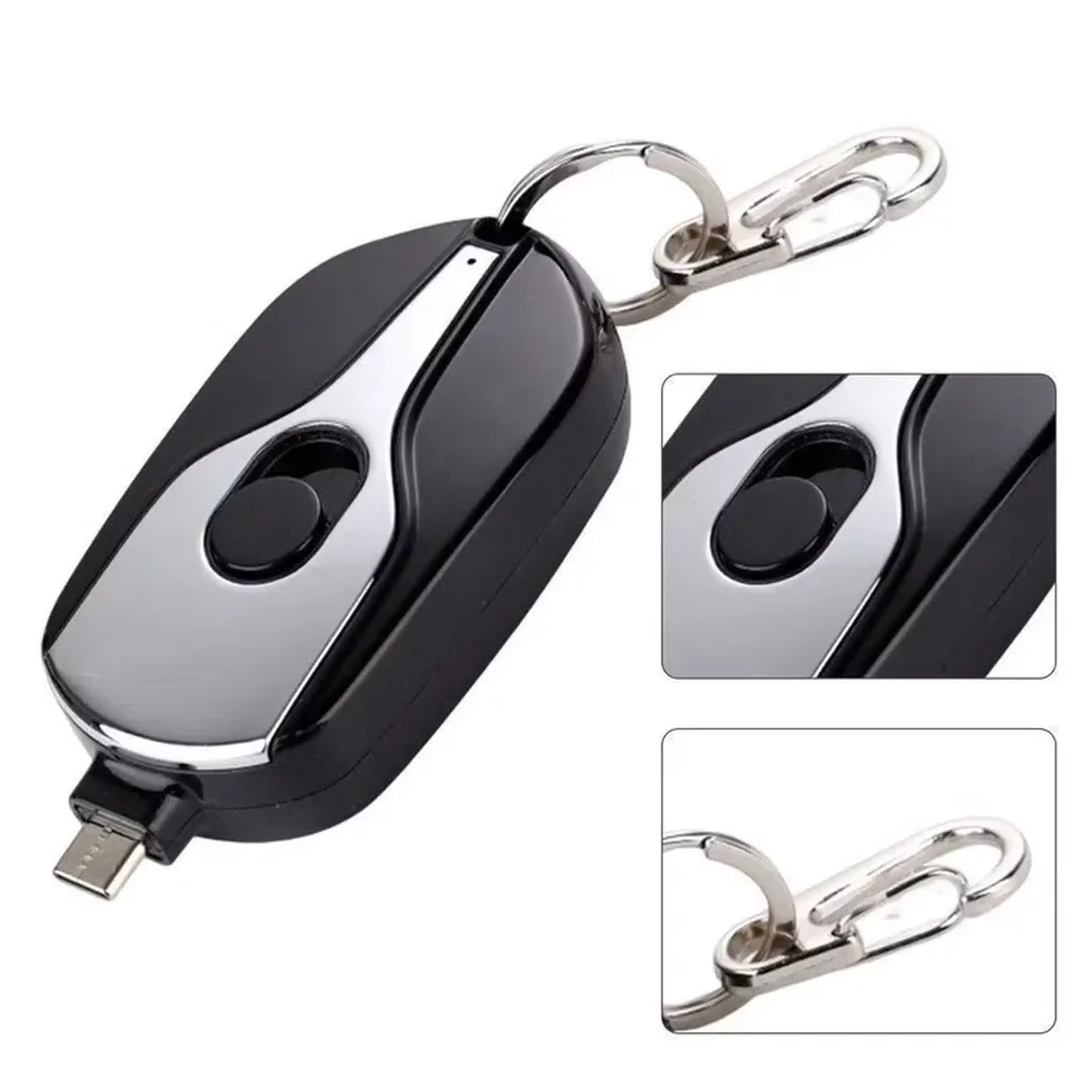 carregador emergencial 1500hrs Chaveiro USB imagem