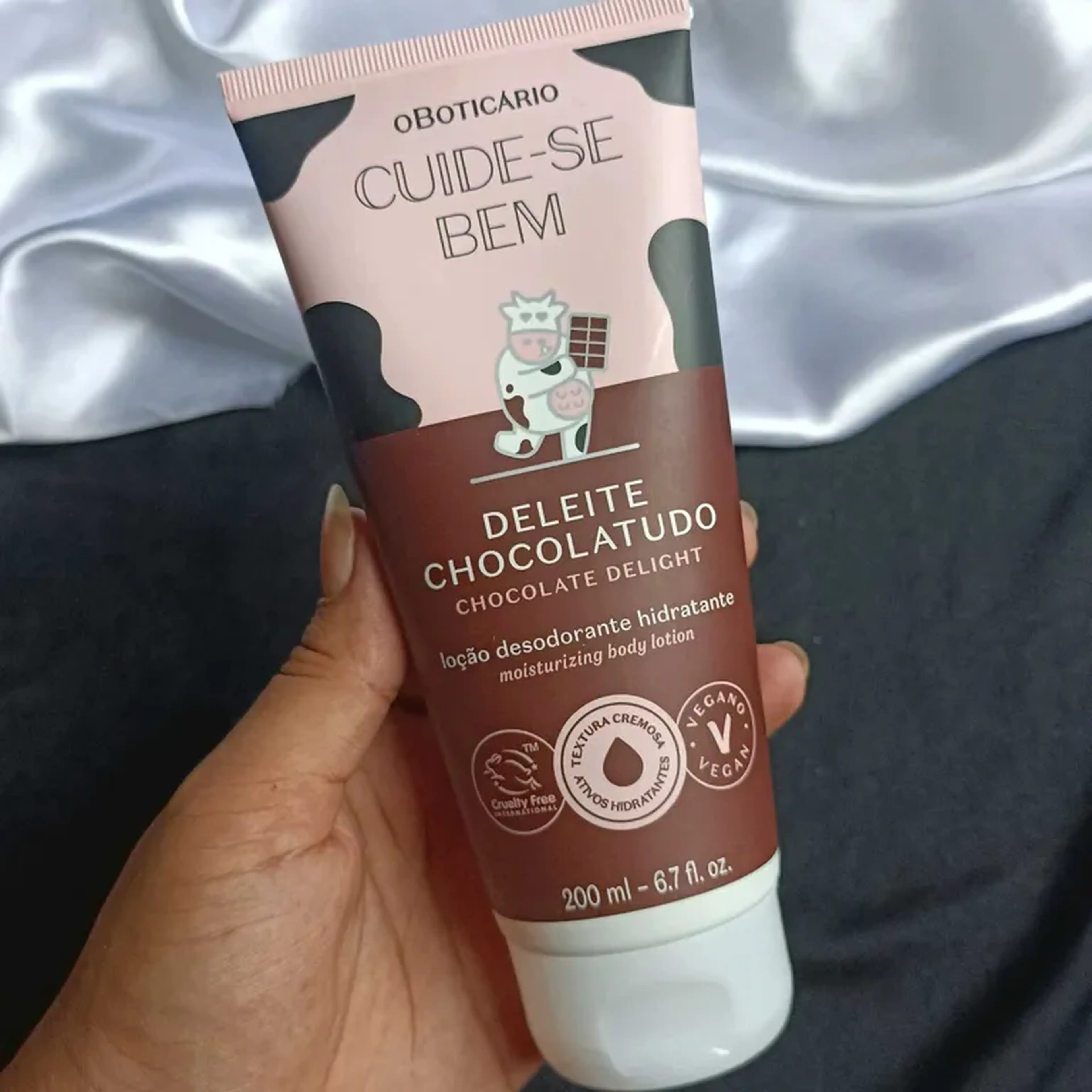 Deleite Chocolatudo Hidratante 200ml imagem