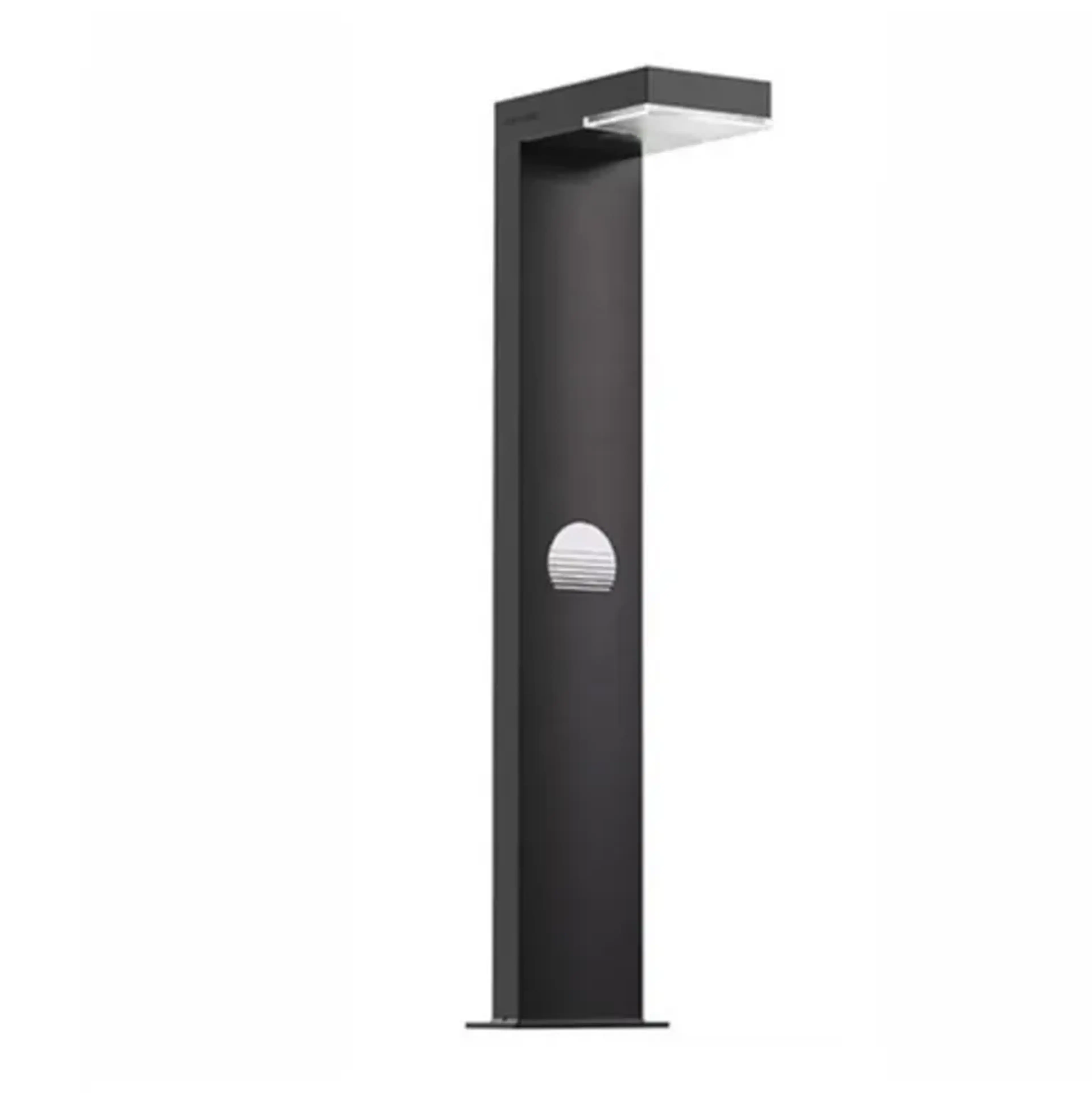Balizador Solar Jardim 1000 Lúmens IP65 Branco Fri imagem