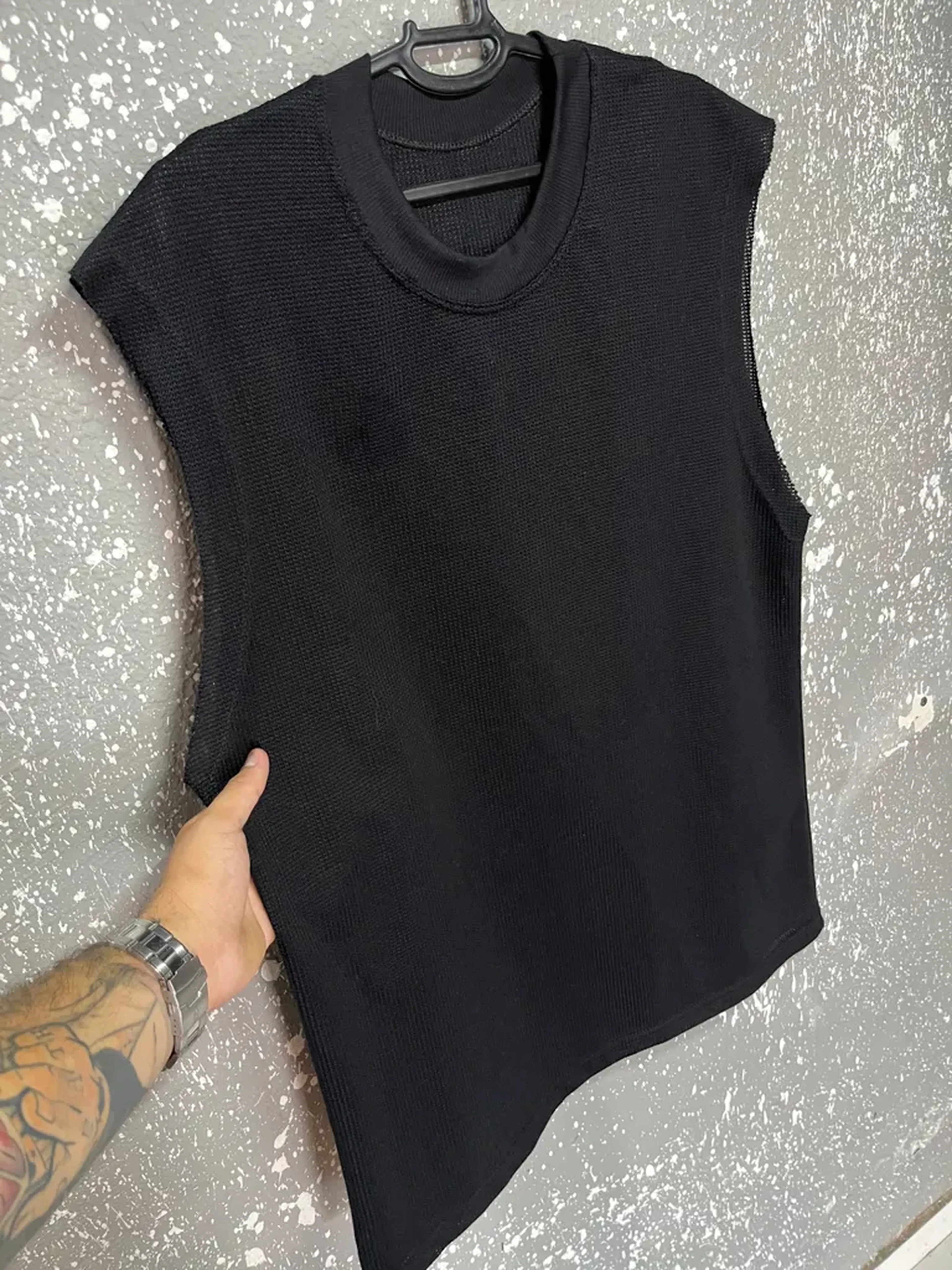 Regata machão texturizada imagem