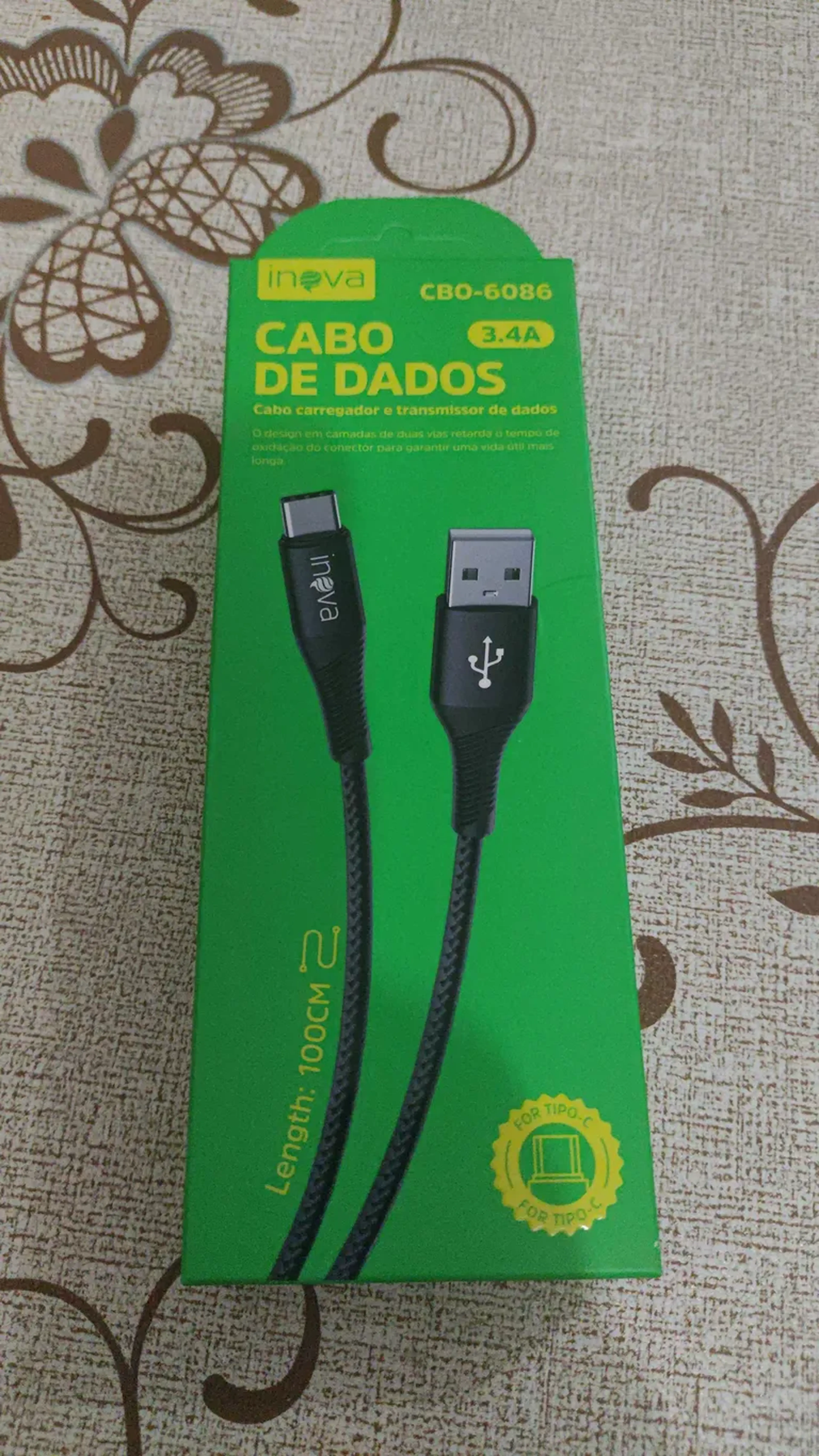 Cabo de Dados USB-C imagem