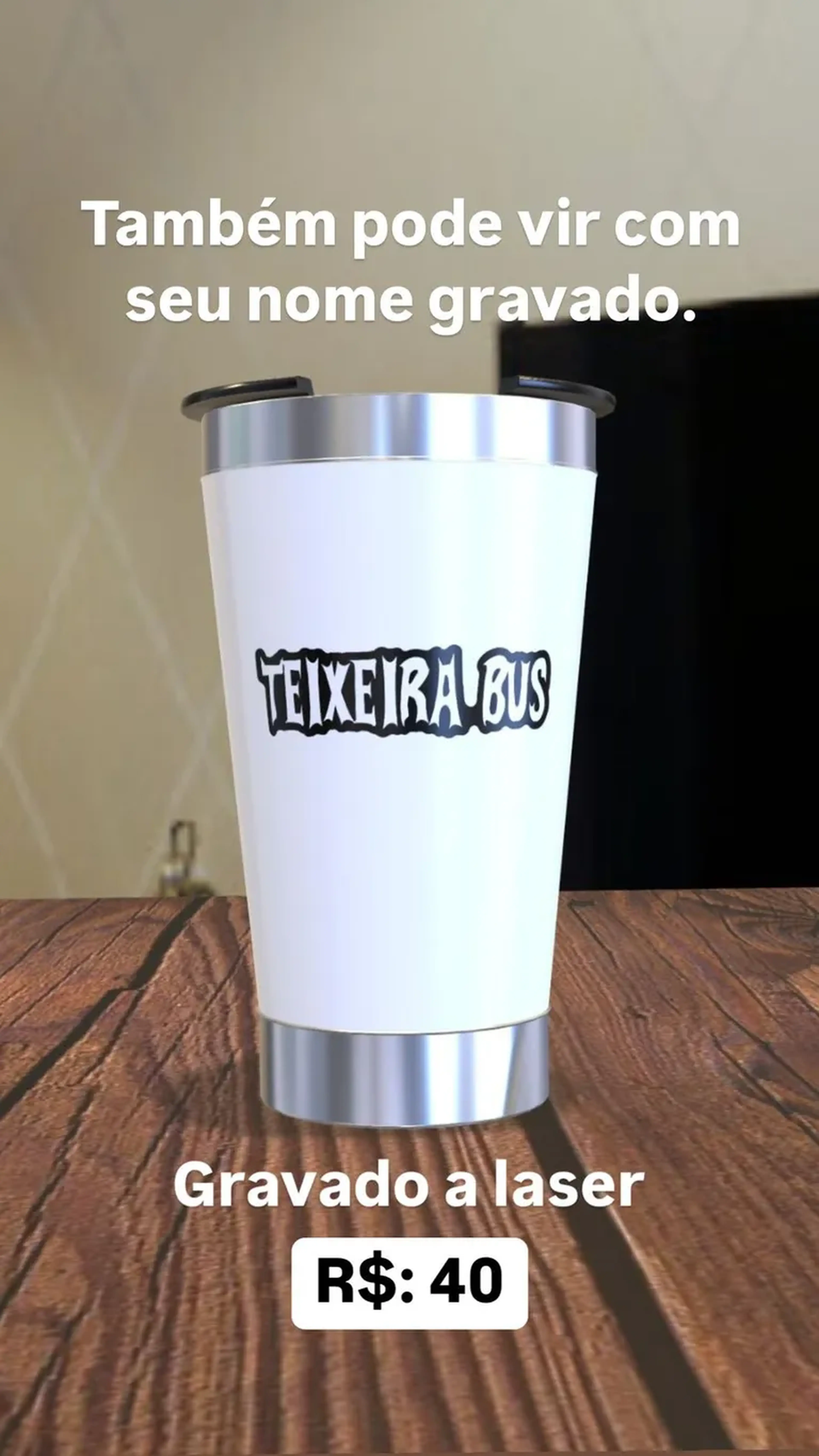 Copo Stanley personalisado imagem