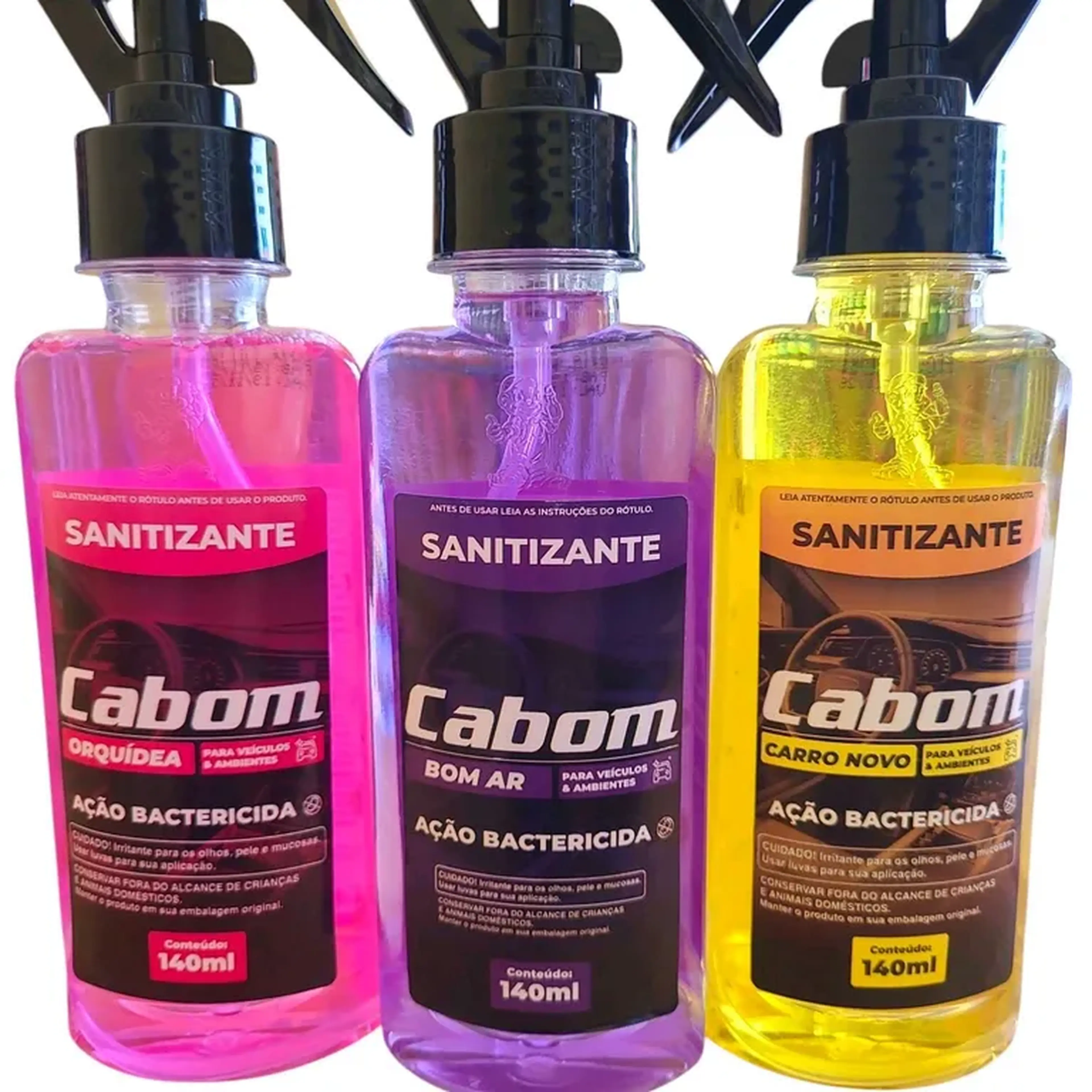 Sanitizante Cabom 140ml imagem