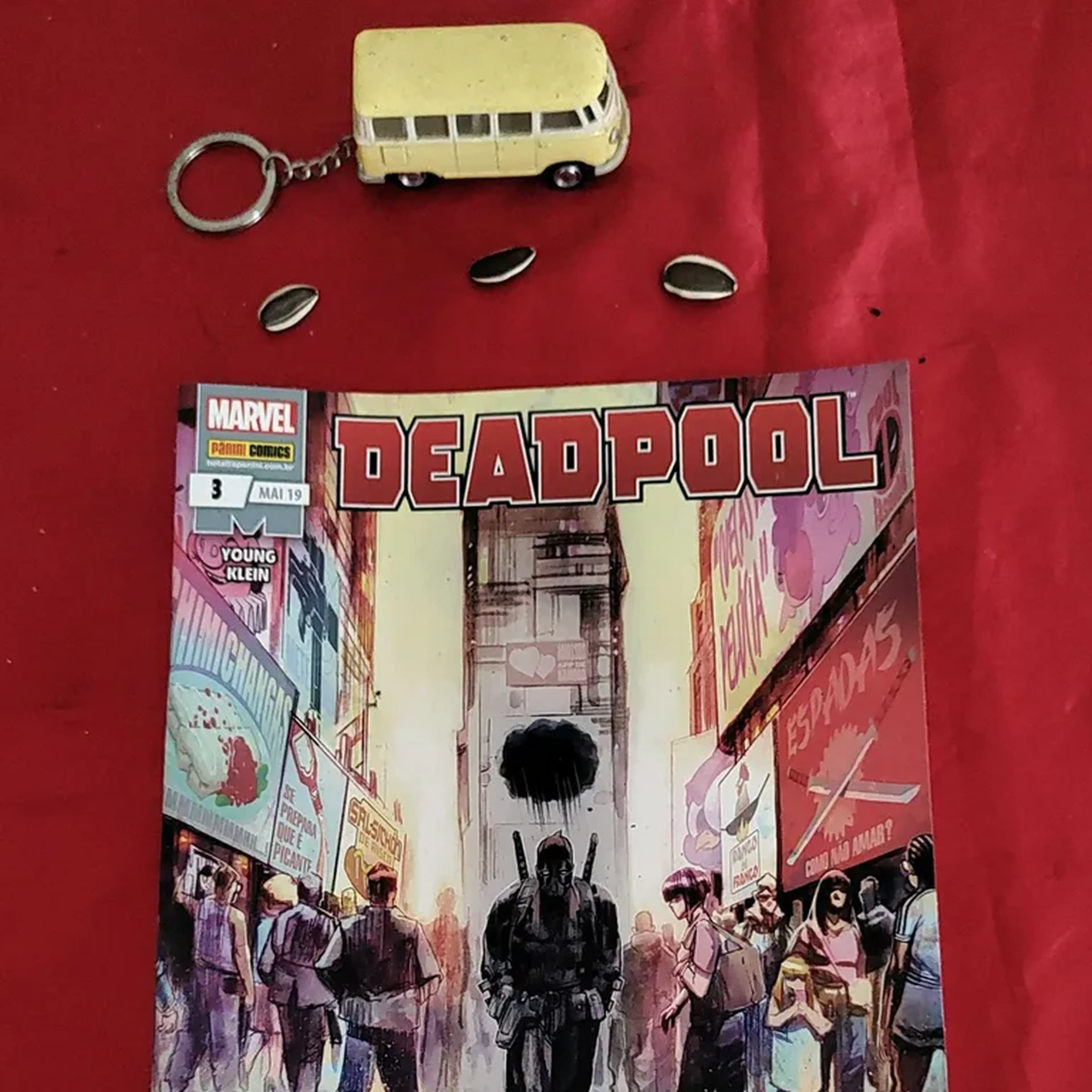 Leitura HQ Capa Mole DeadPool imagem