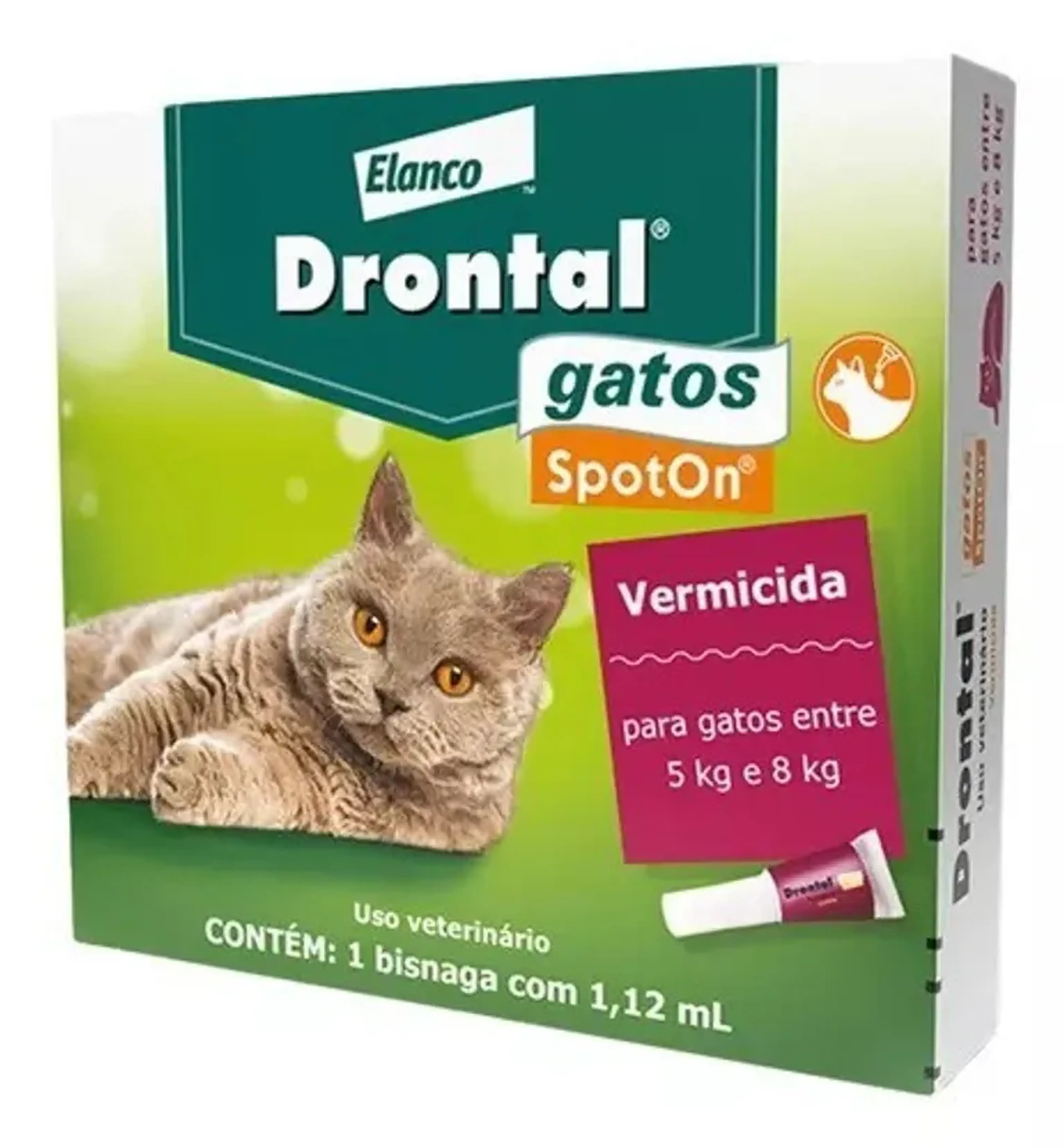 DRONTAL GATOS SPOTON 5kg e 8kg imagem