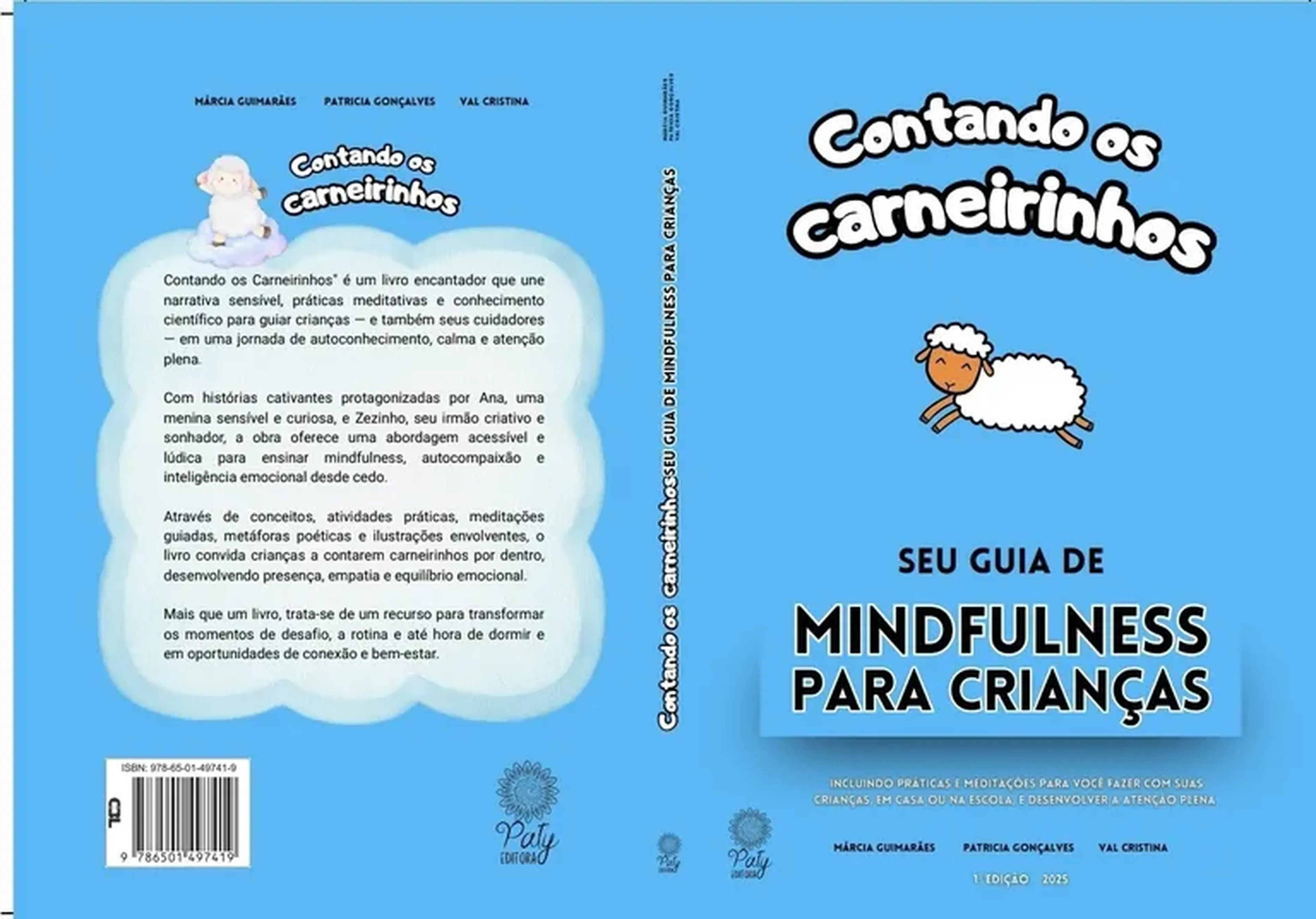 Contando Carneirinhos - Guia de Mindfulness para Crianças imagem