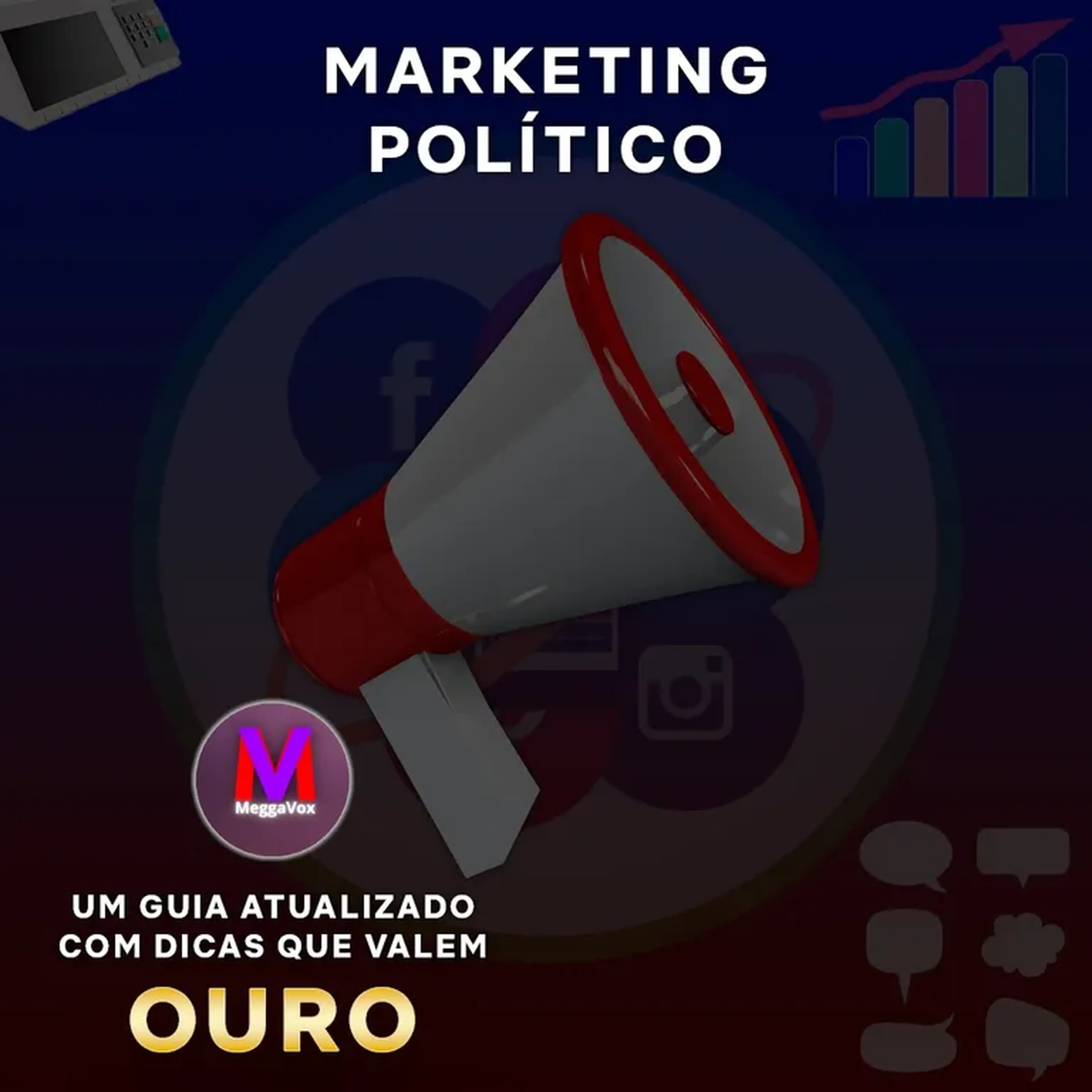 Ebook Marketing Político - Eleições 2024 imagem
