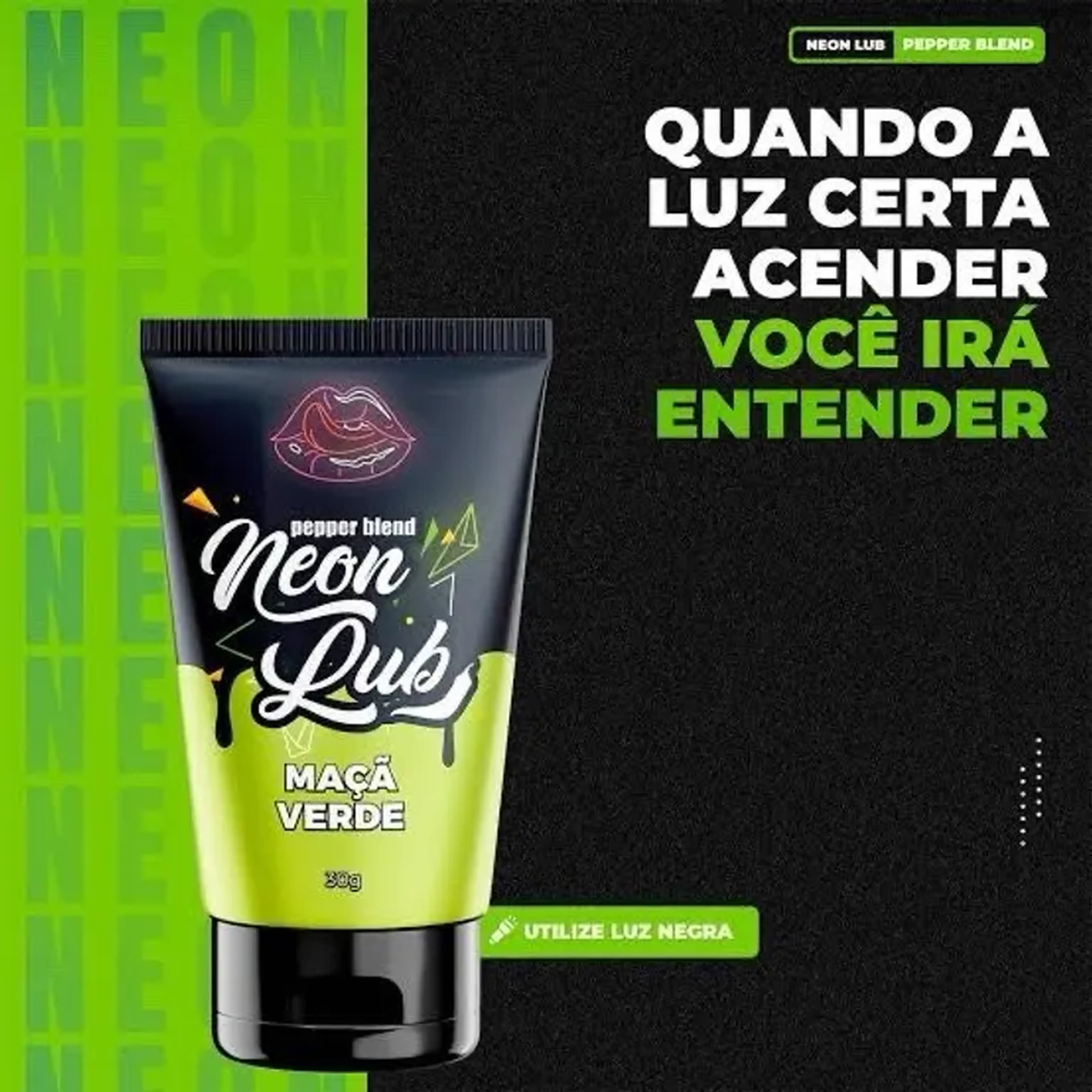 Gel Lubrificante Neon Lub 30g imagem