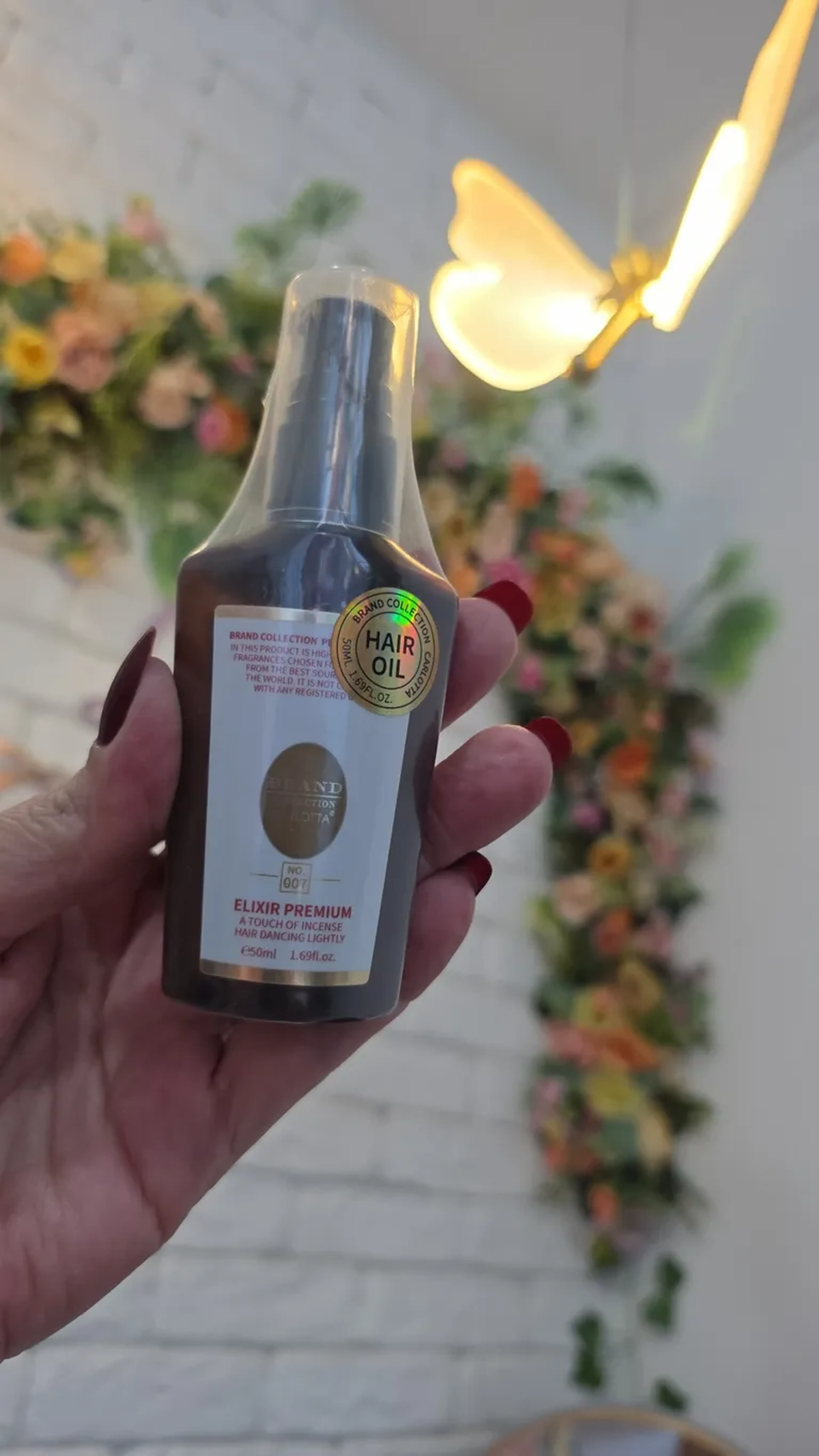 Óleo Perfumado Para Cabelos imagem