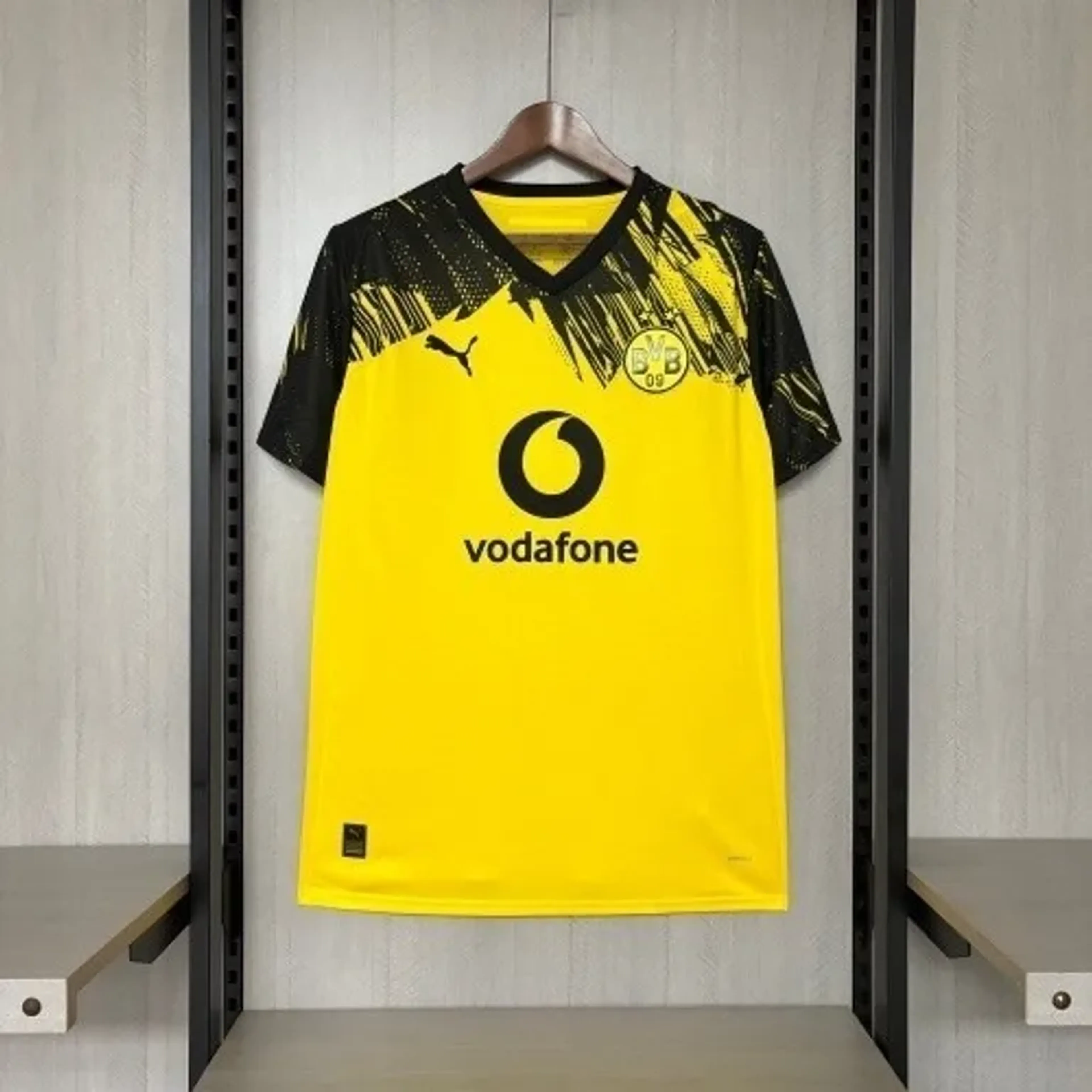 Camisa Casa Borussia Dortmund 2025-26 imagem