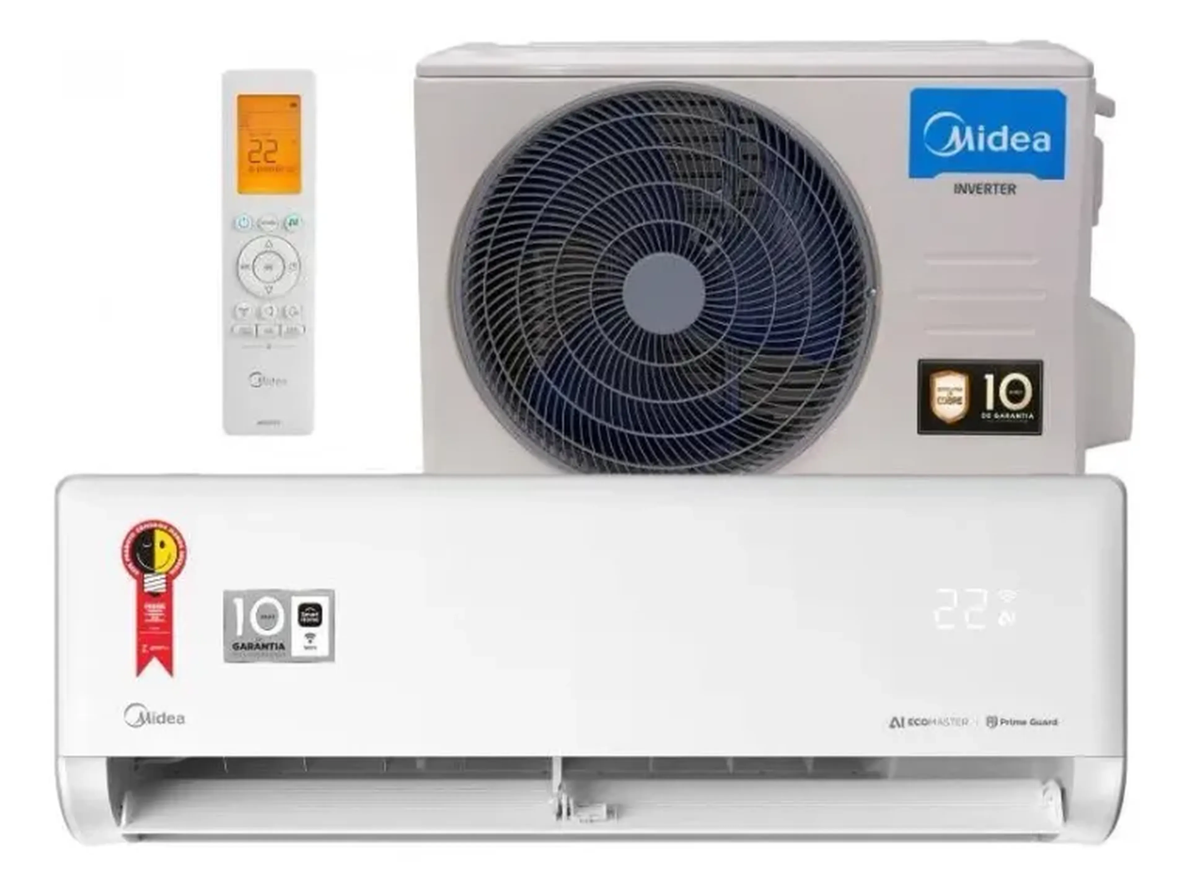 Ar Condicionado Split Inverter Springer Midea Ai Ecomaster, 9000 imagem