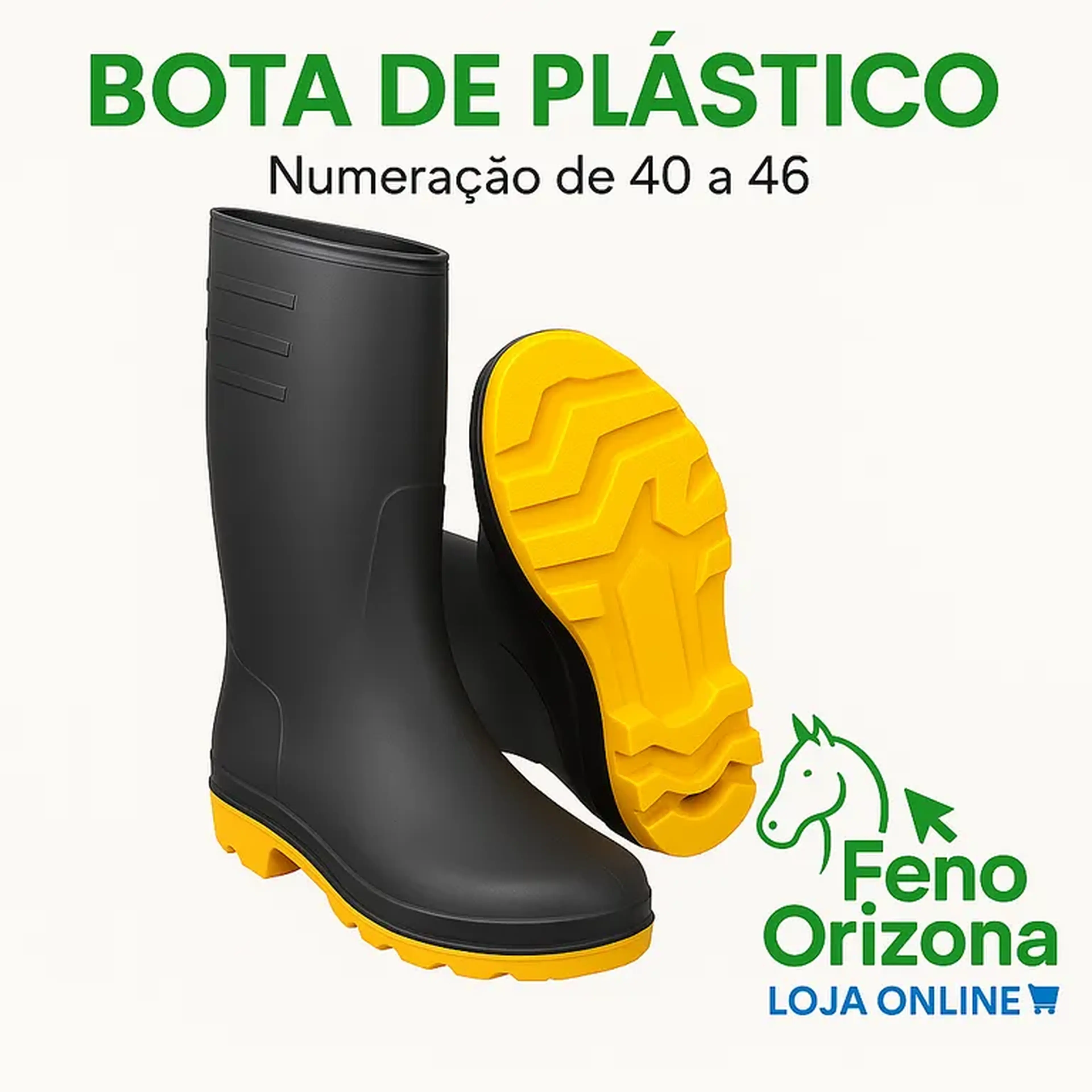Bota Plástica - N 40 ao 46 imagem