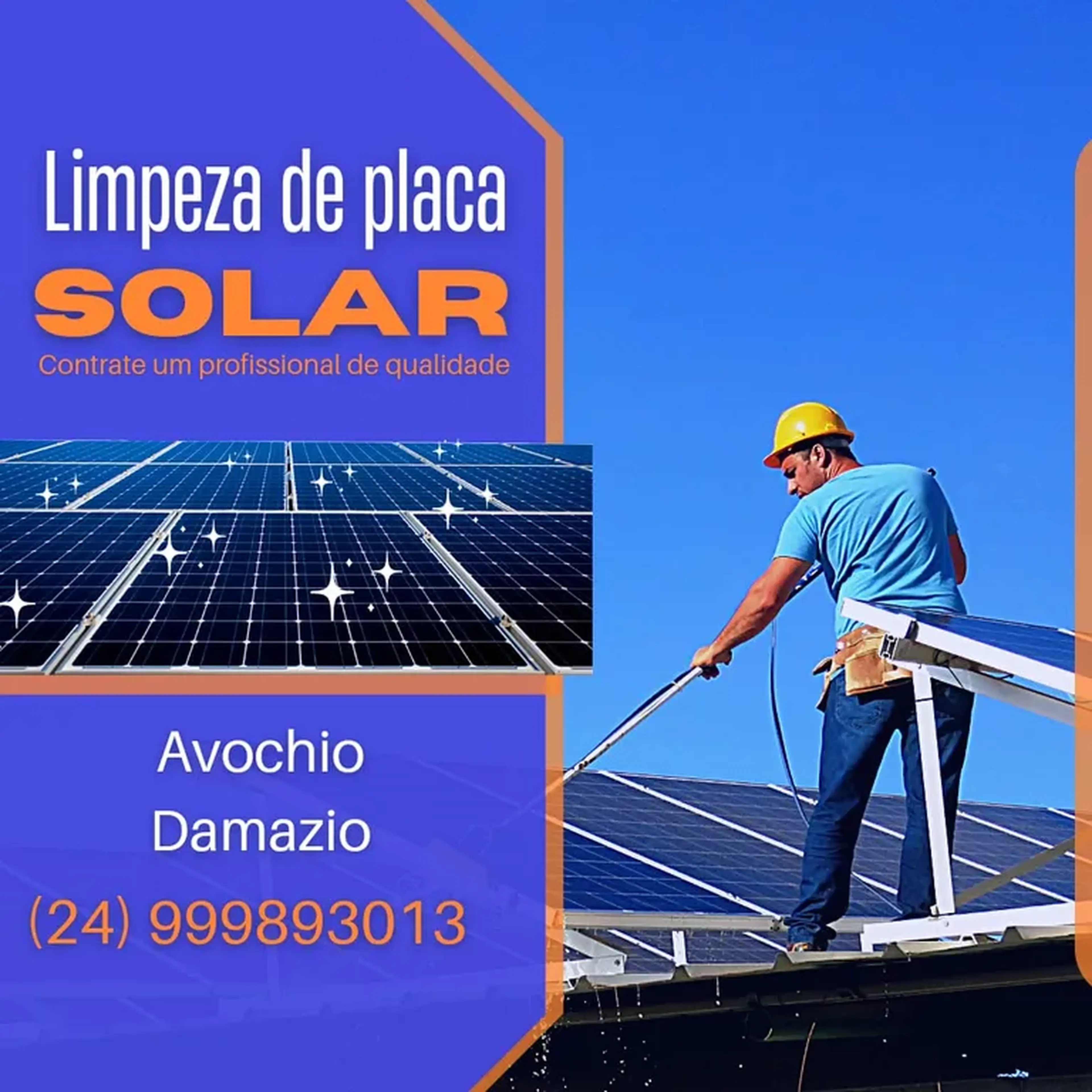 limpeza de paineis solares imagem