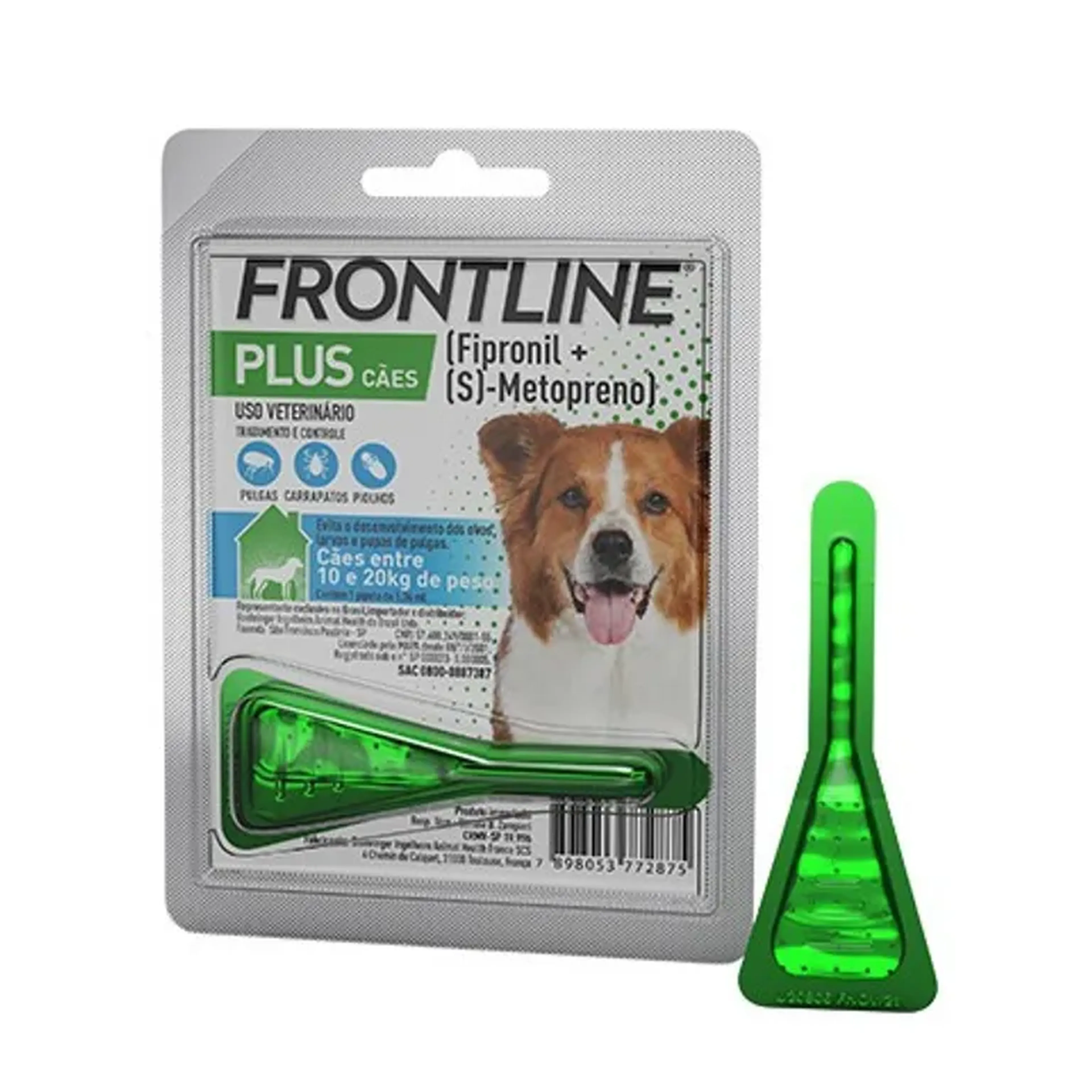 Frontiline Plus cães 10 a 20 kg imagem