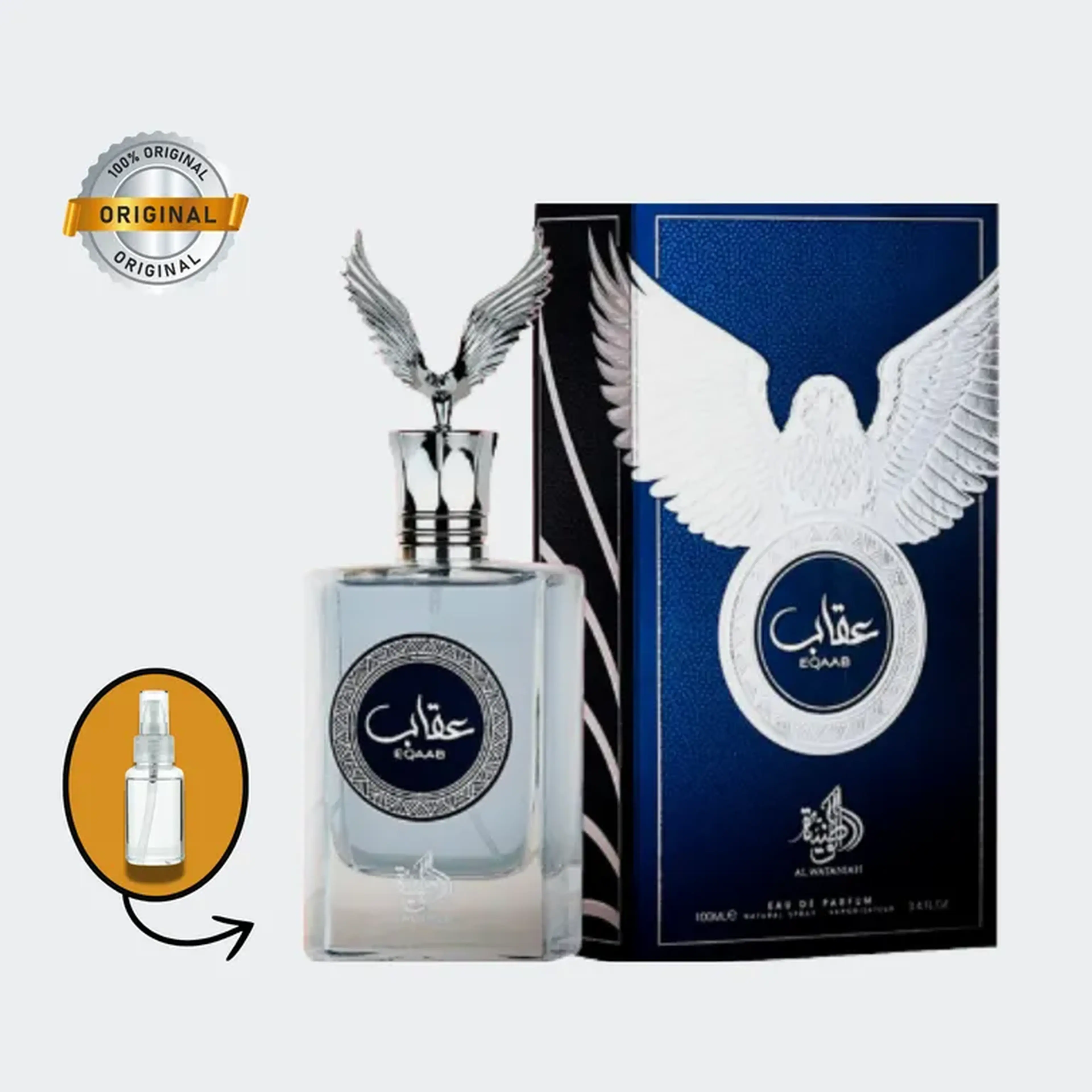 Decant Eqaab de Al Wataniah 10 ML imagem