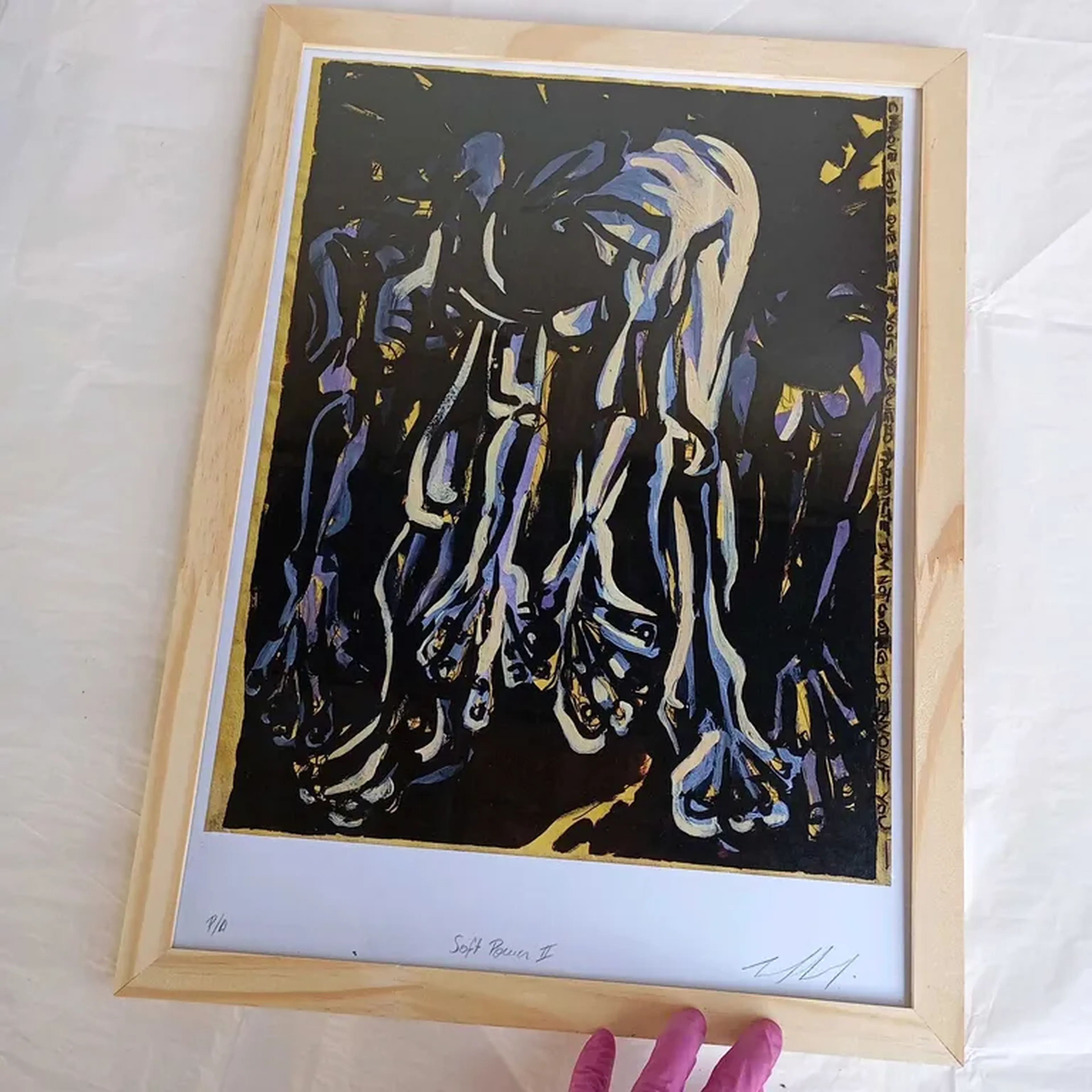 soft Power II - 30x42 cm moldura plana imagem