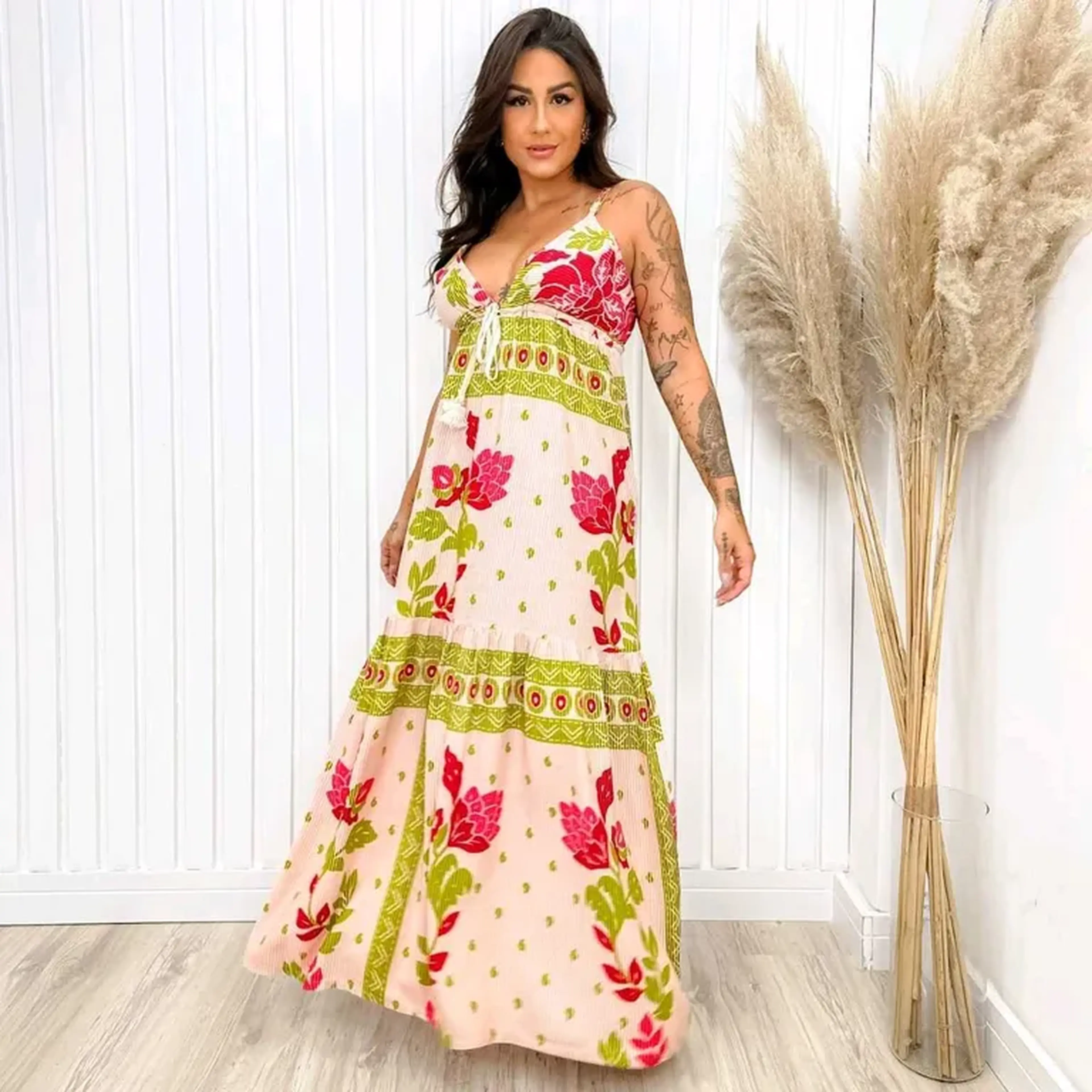 Vestido longo imagem