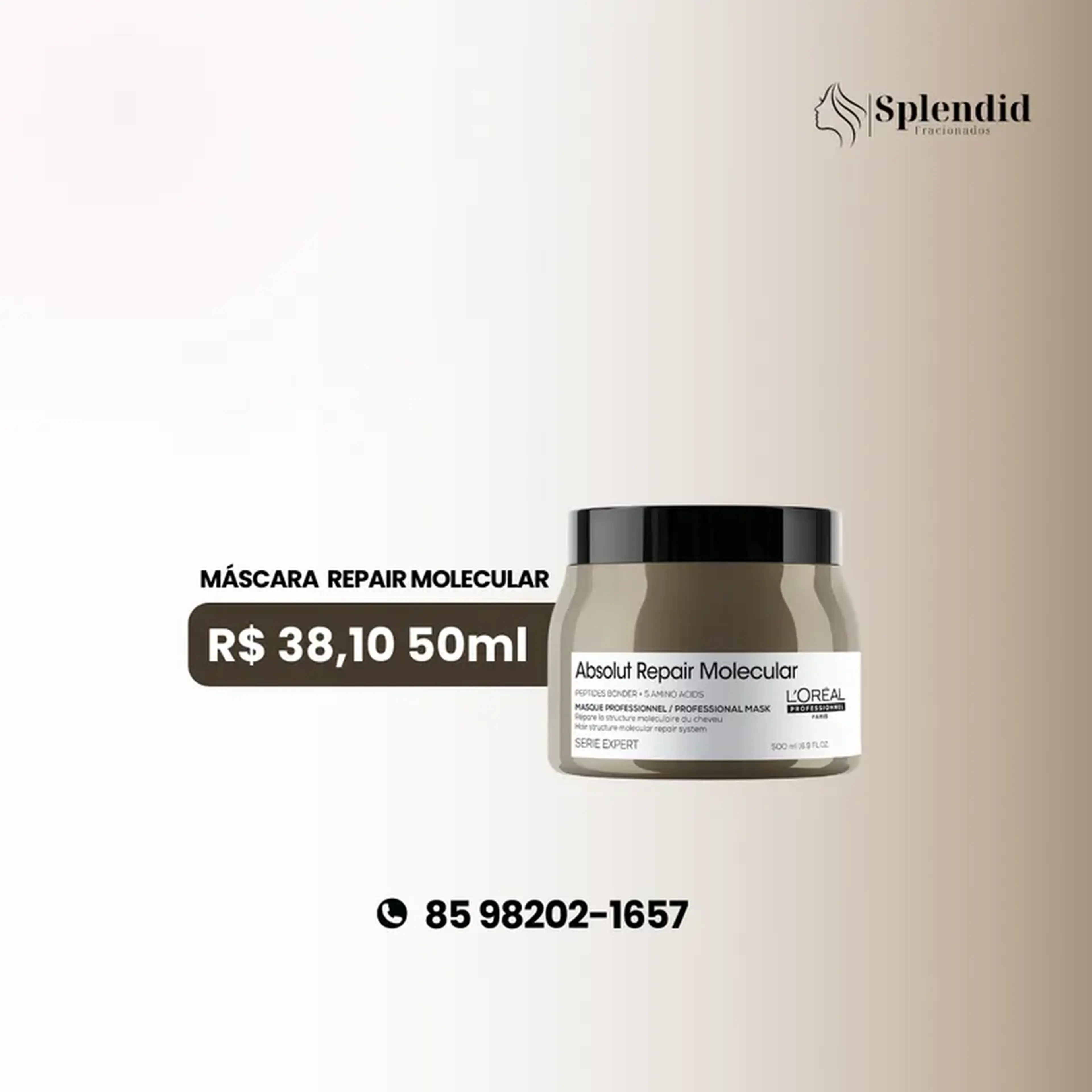 L’Oréal Molecular Mascara fracionados imagem