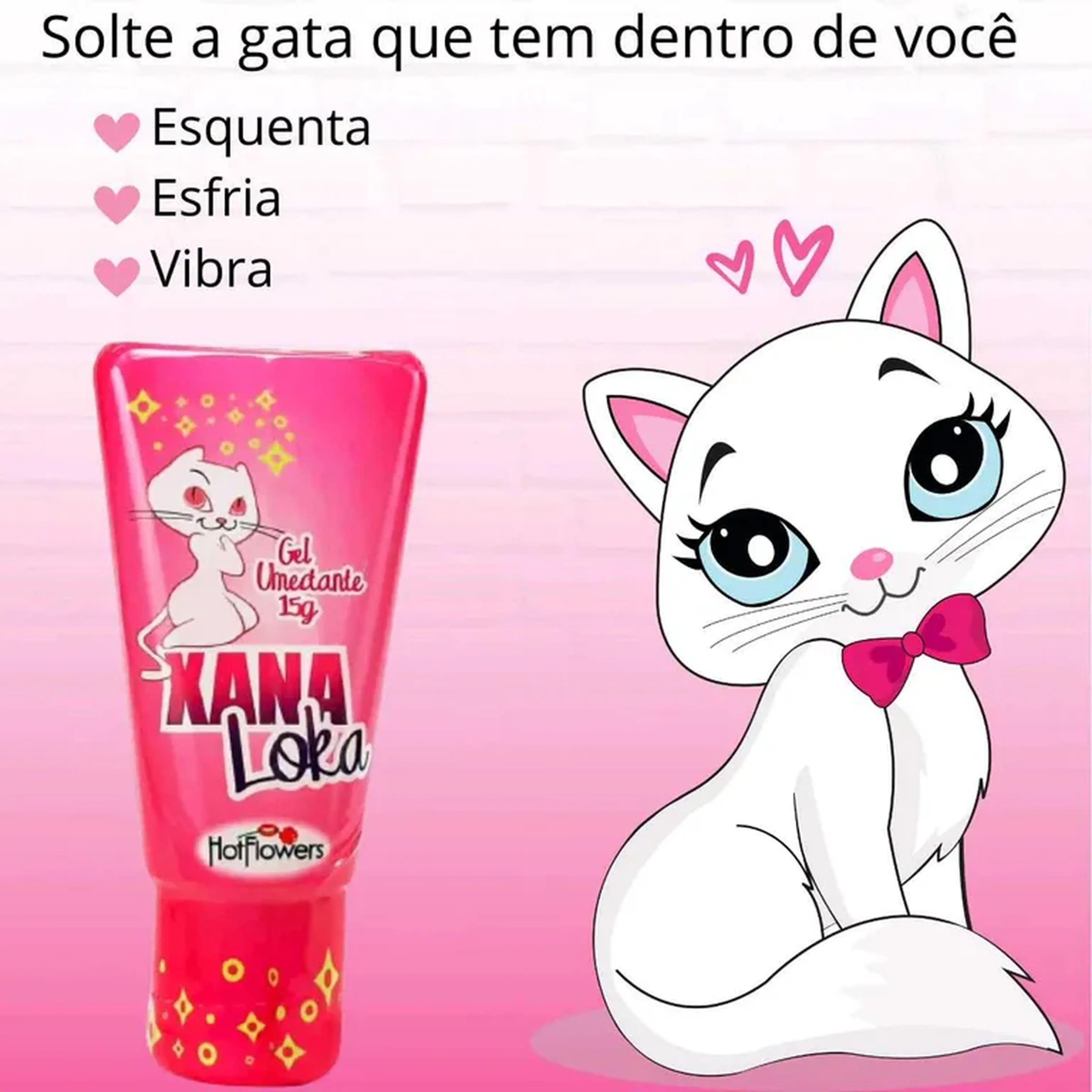 Xana Loka Gel Excitante Feminino 15g imagem