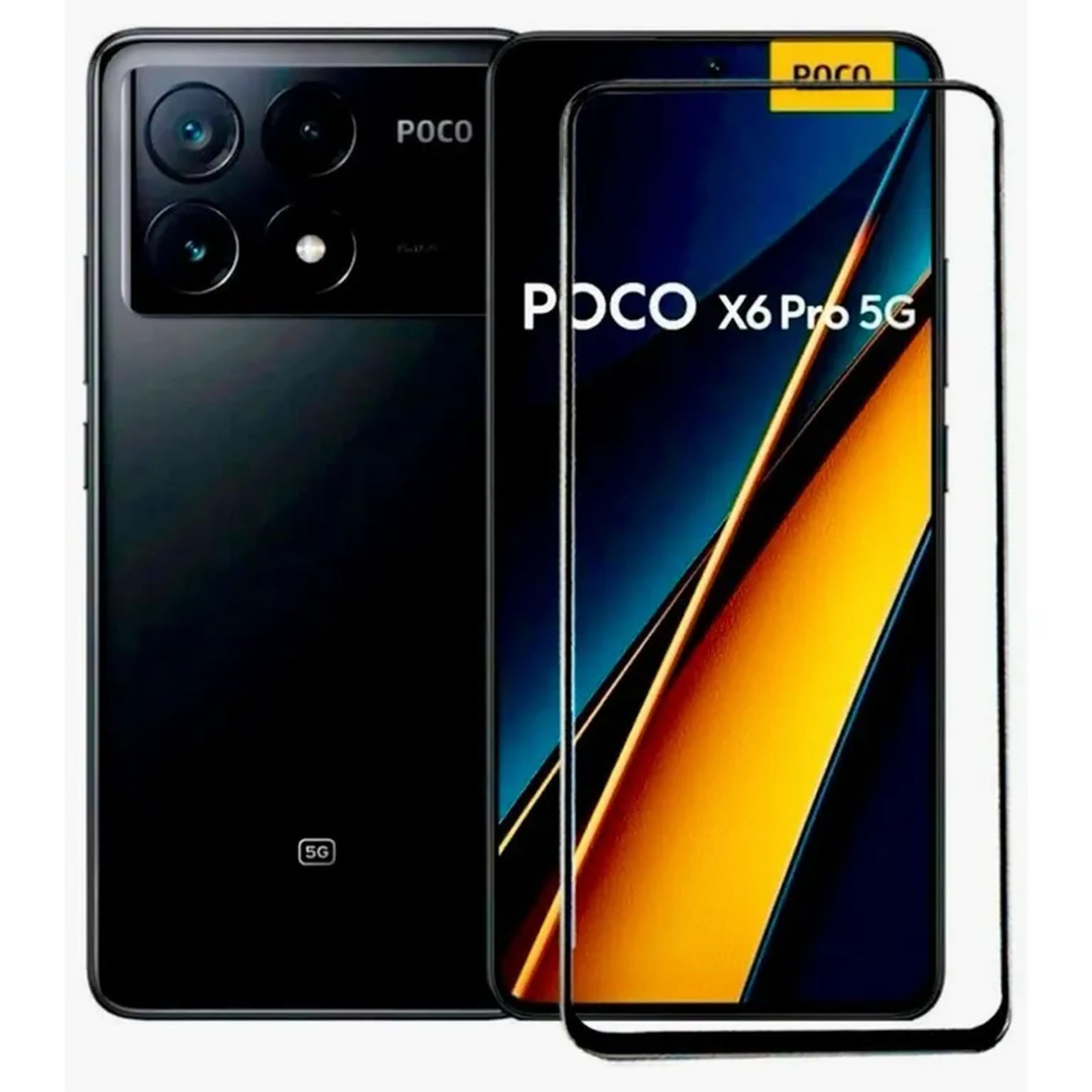 Pelicula de vidro 3D Poco X6 5g Poco X6 Pro 5g imagem