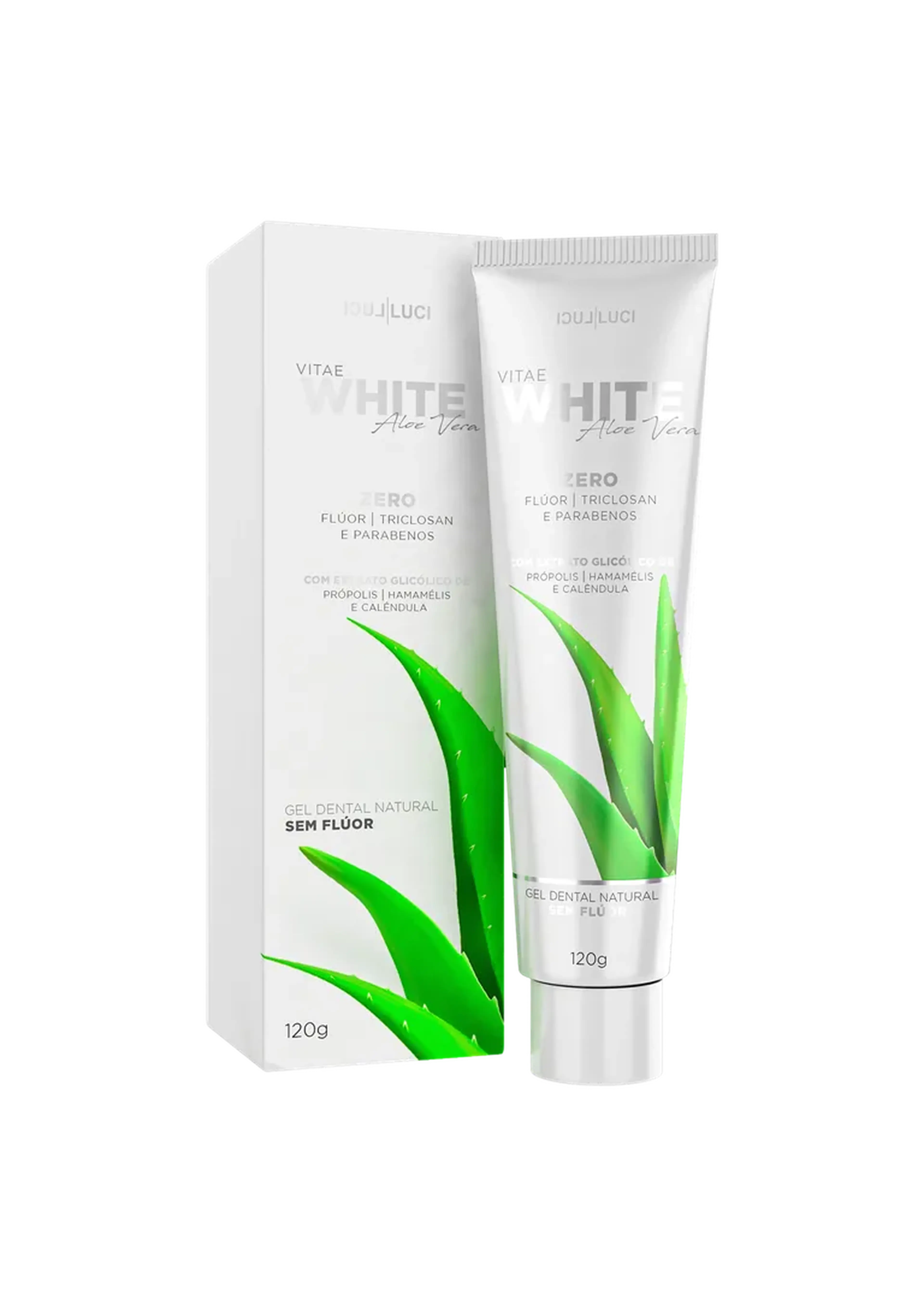 Gel dental Vitae White Aloe Vera imagem